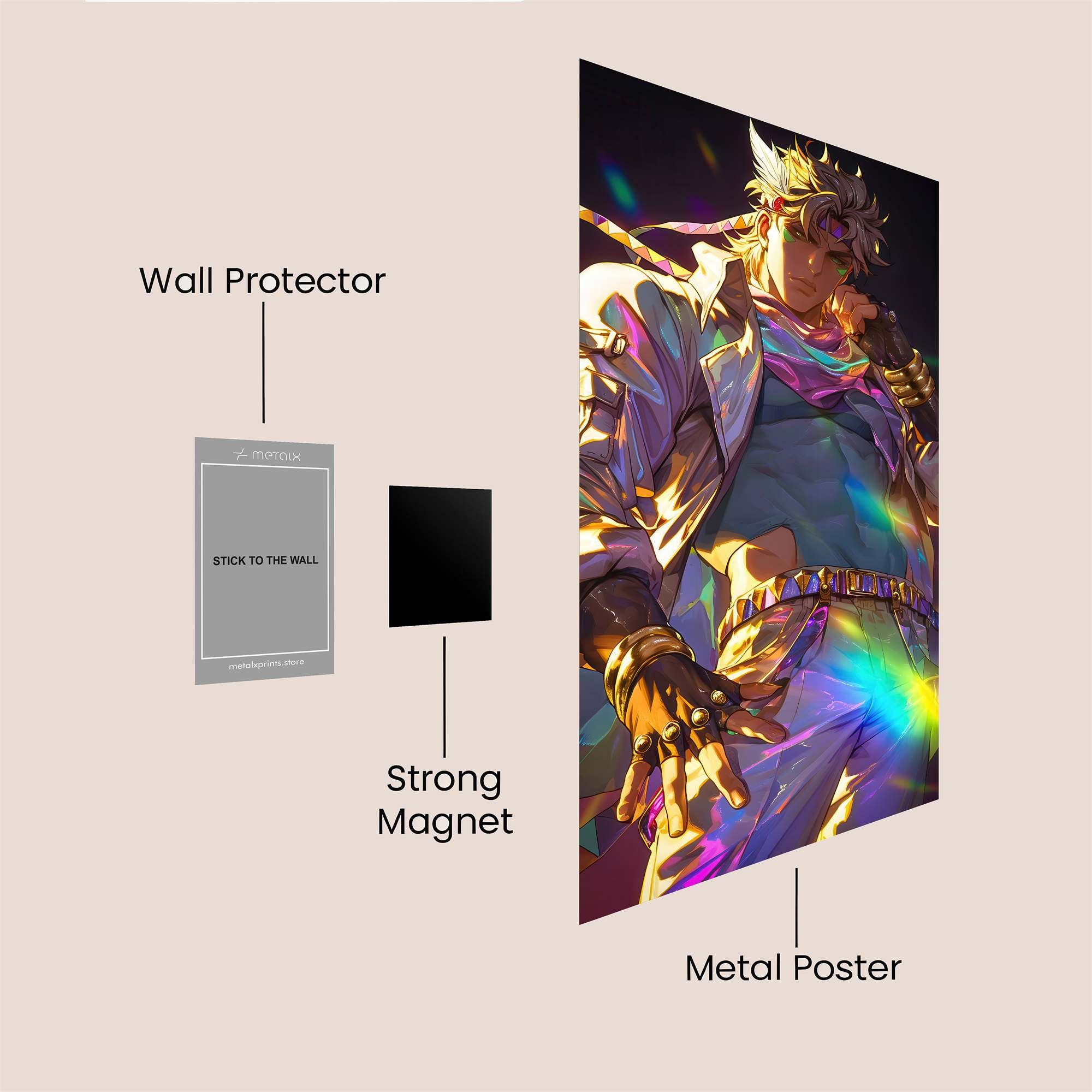 Dio Radiant Safe Wall Magnetic / M