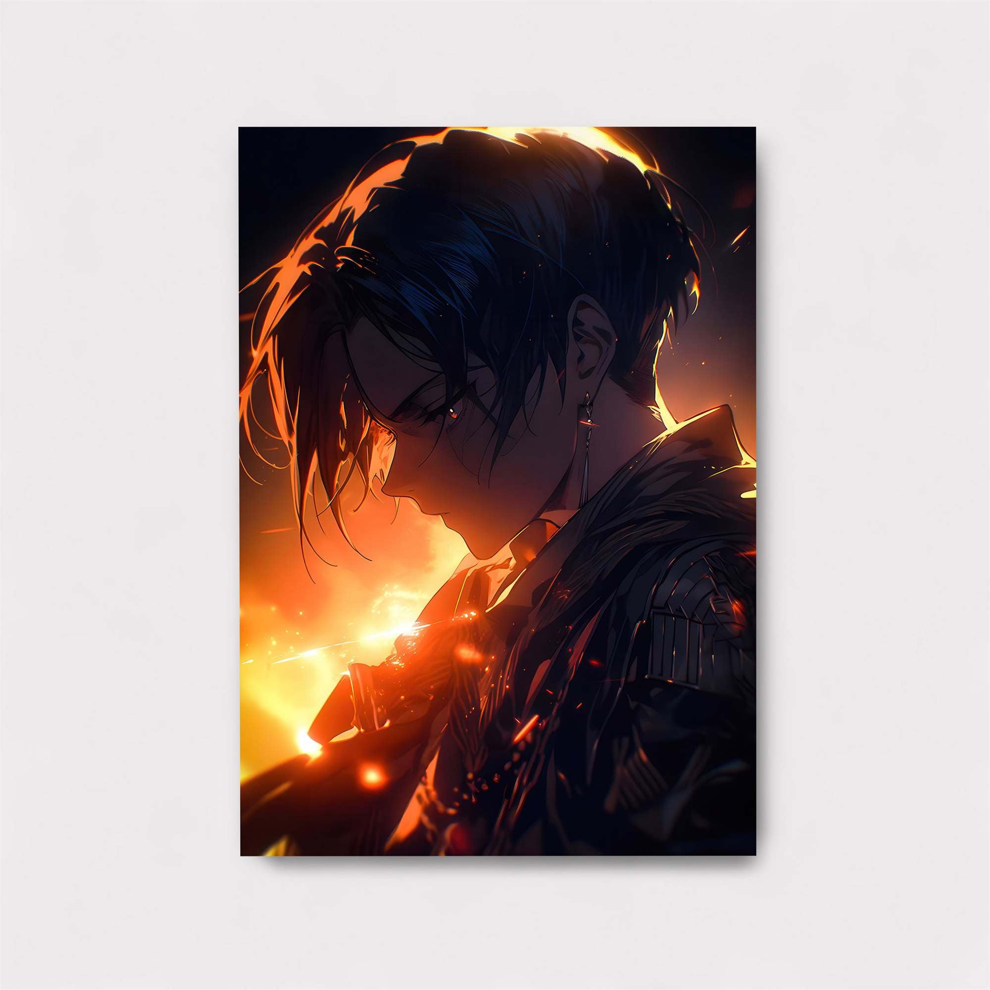 Blaze Warrior Safe Wall Magnetic / M