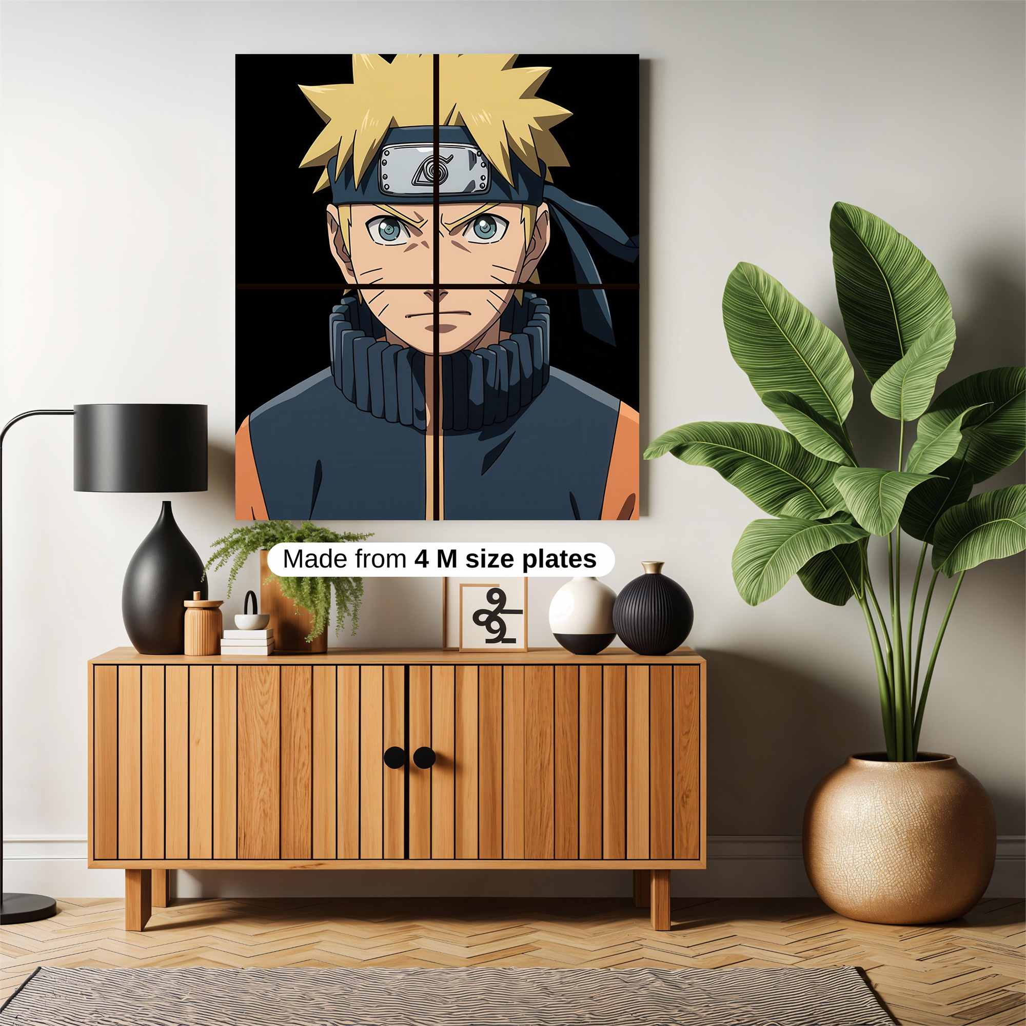 Naruto Focused Safe Wall Magnetic / M