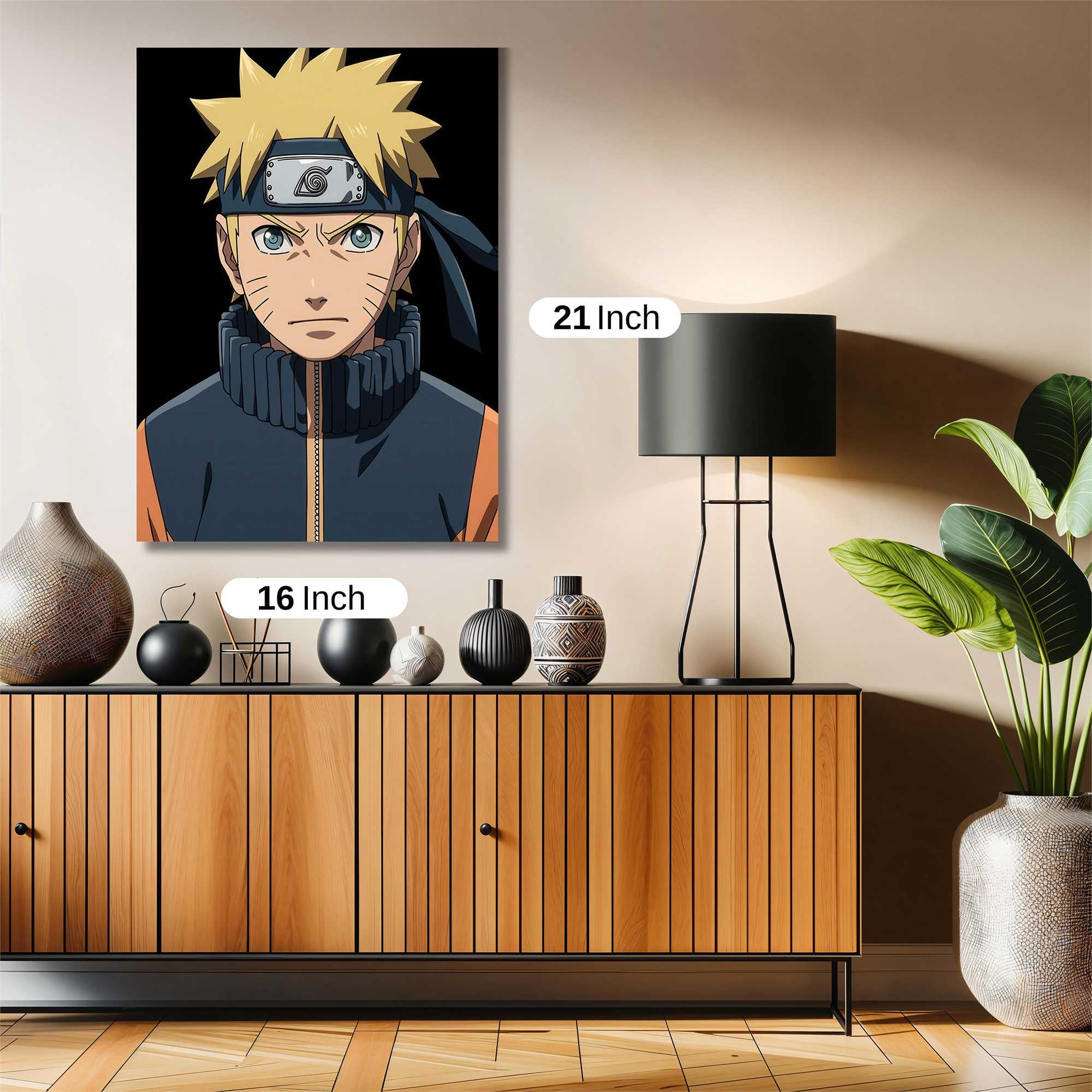 Naruto Focused Safe Wall Magnetic / M