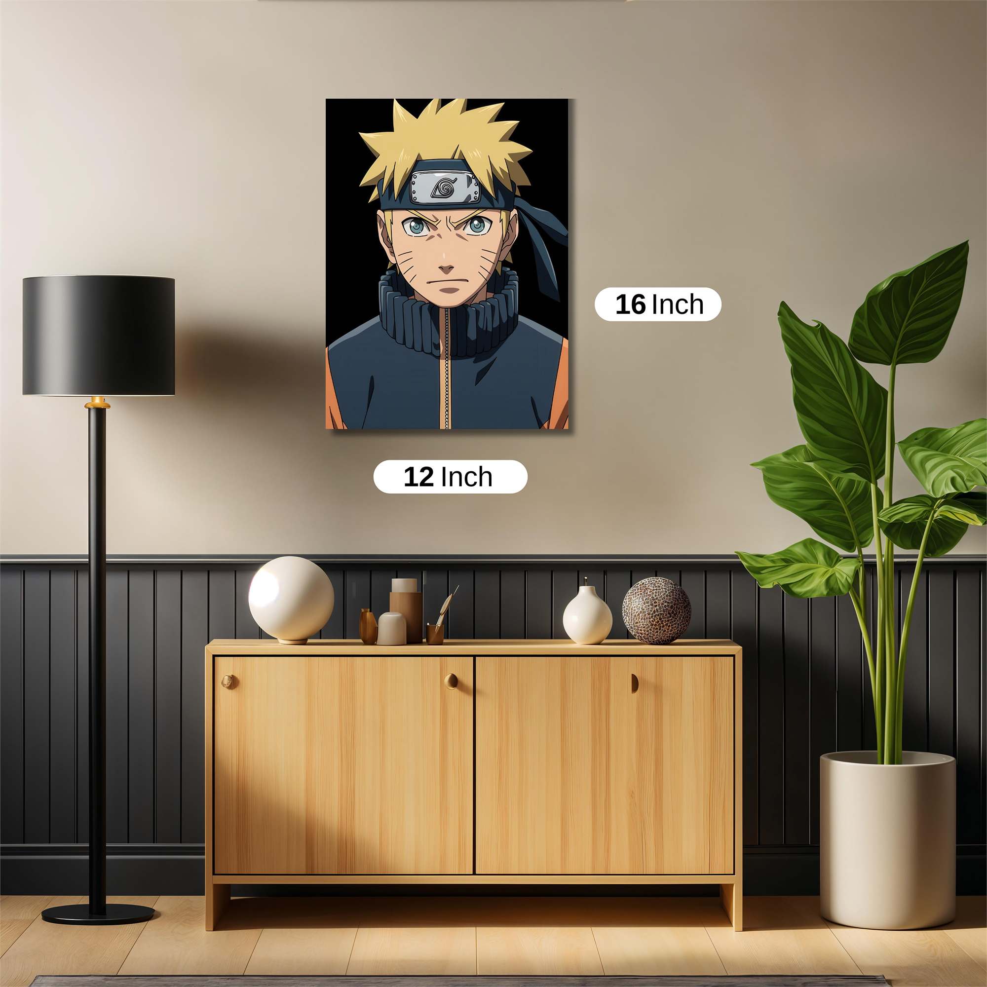 Naruto Focused Safe Wall Magnetic / M