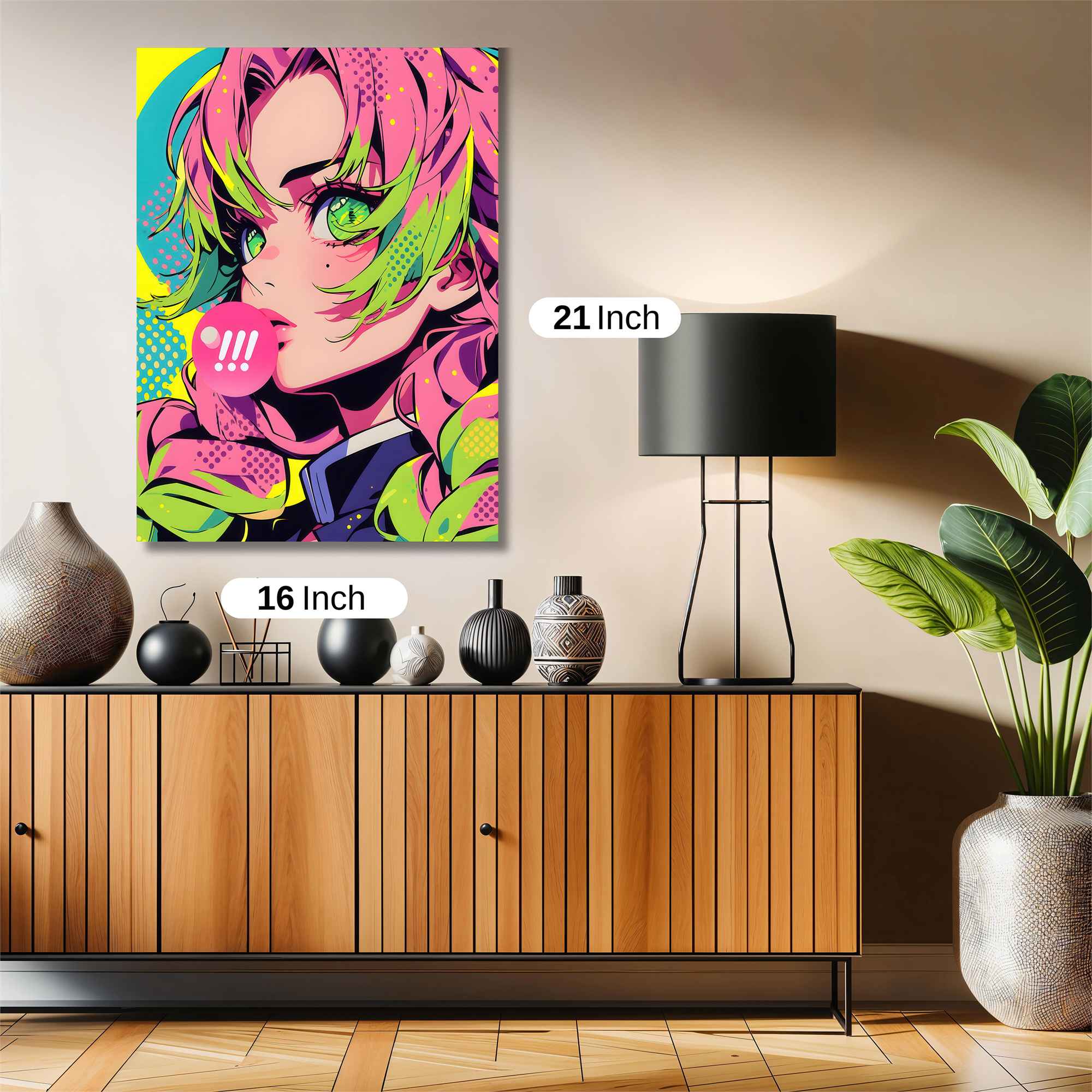 Himiko Vibrant Safe Wall Magnetic / M