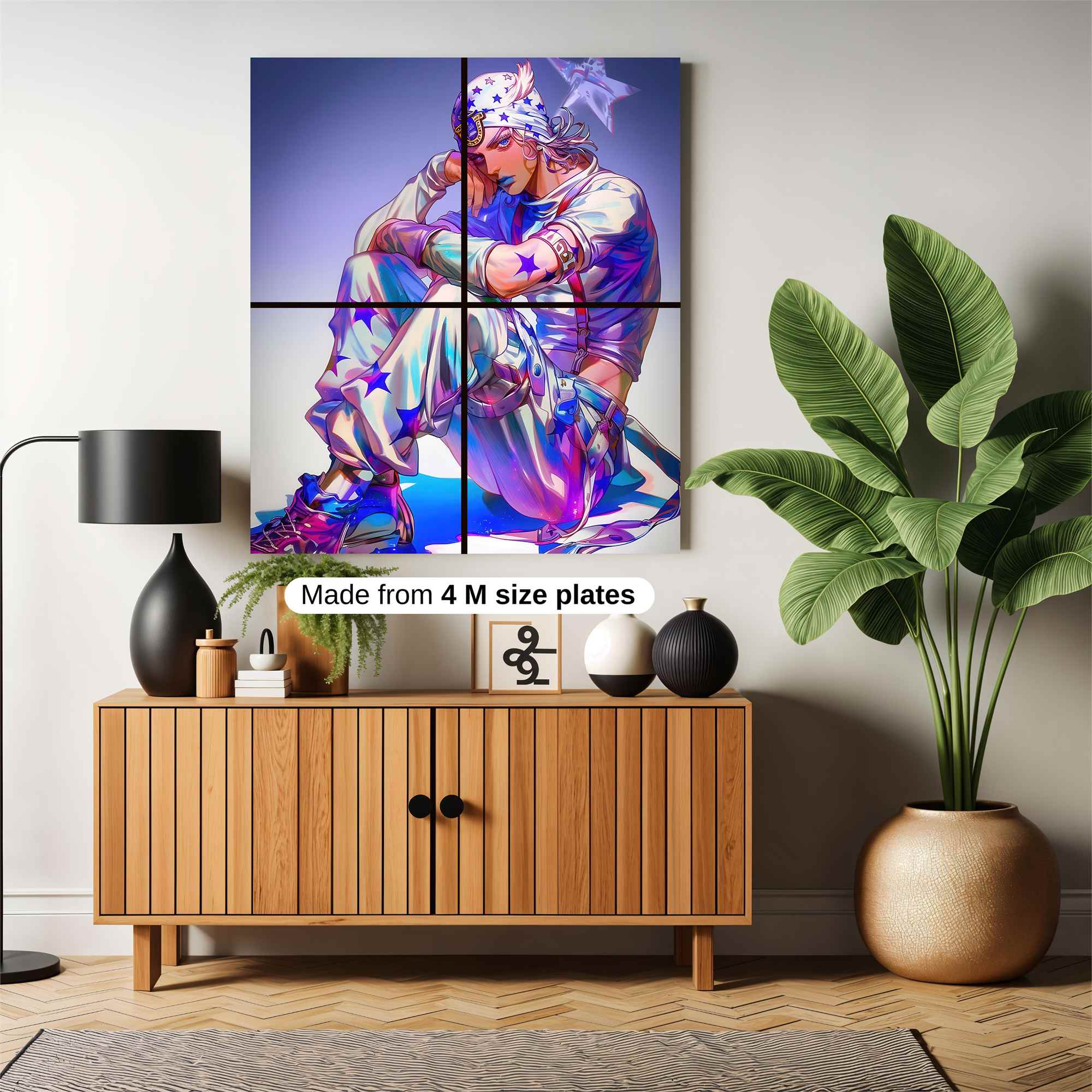 Jotaro Pensive Safe Wall Magnetic / M