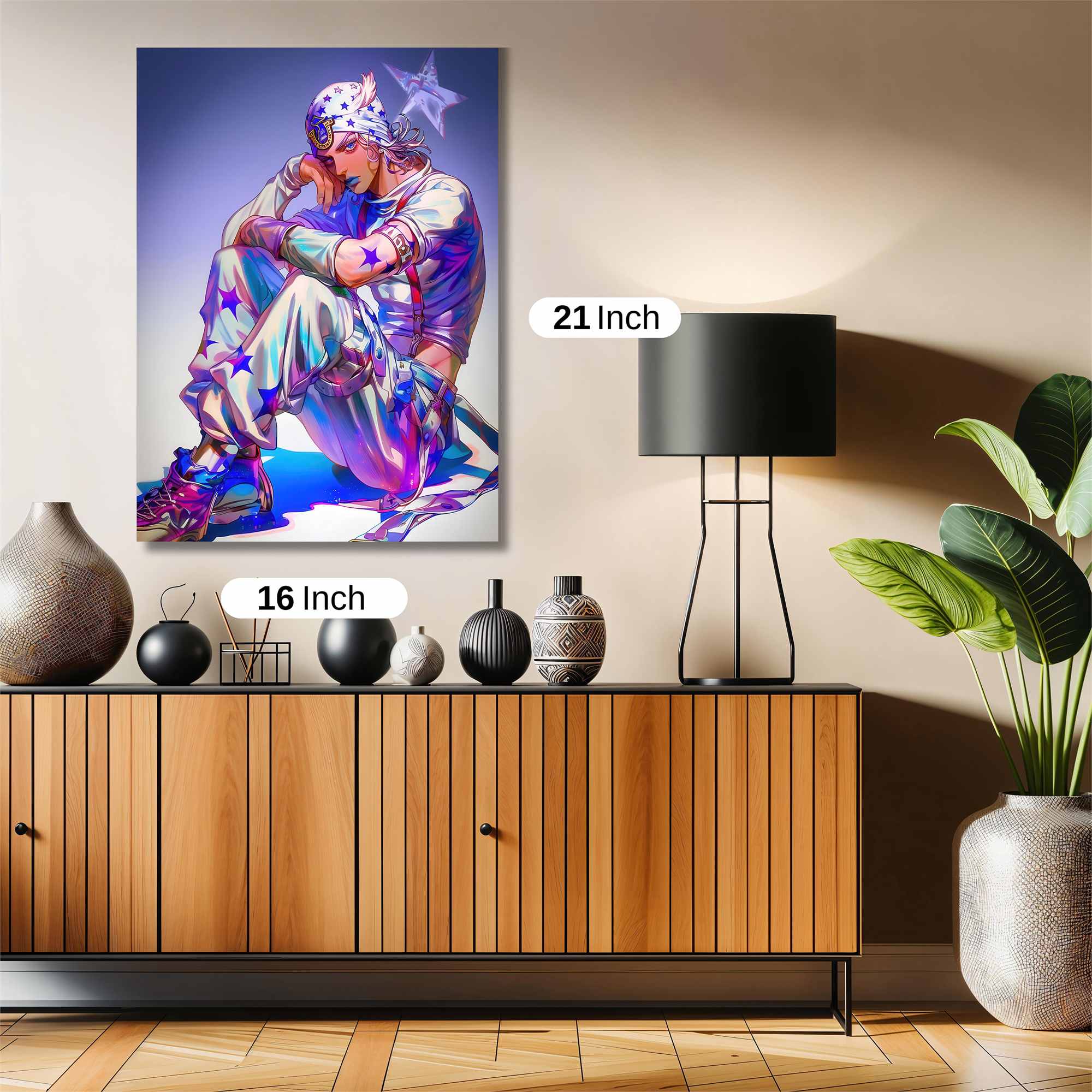 Jotaro Pensive Safe Wall Magnetic / M