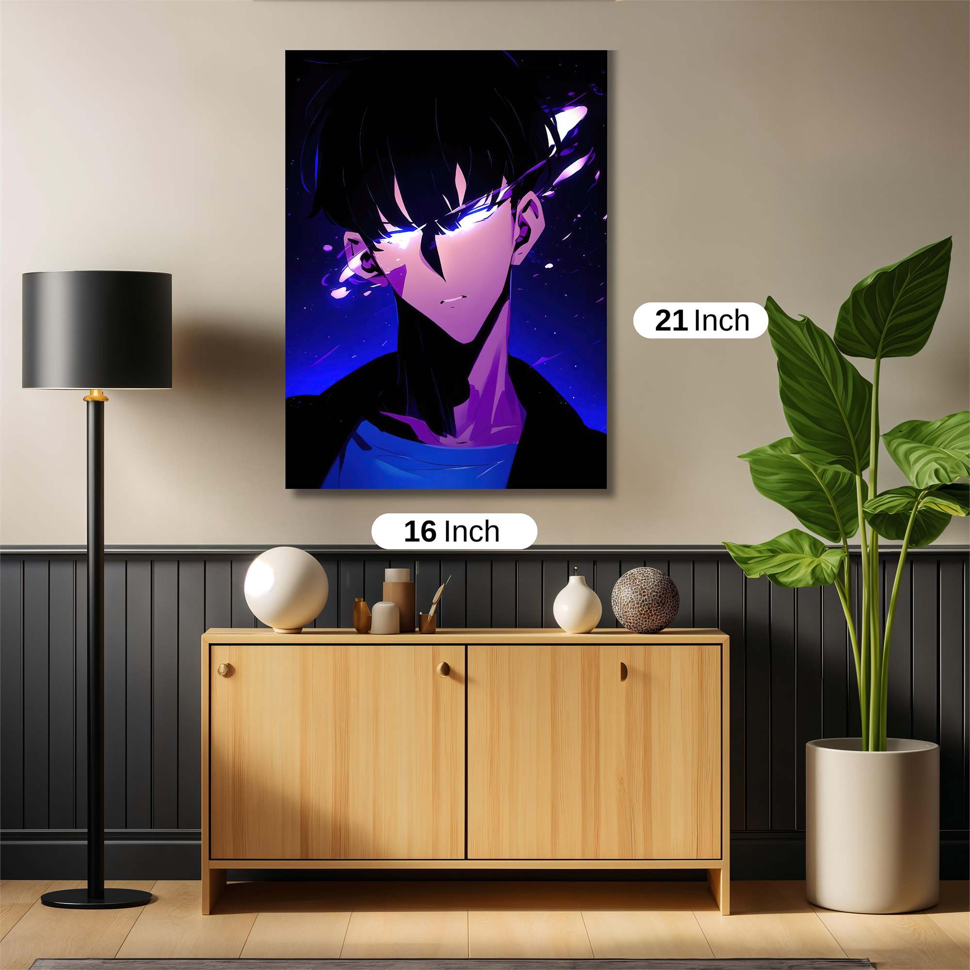 Glowering Mystery Safe Wall Magnetic / M