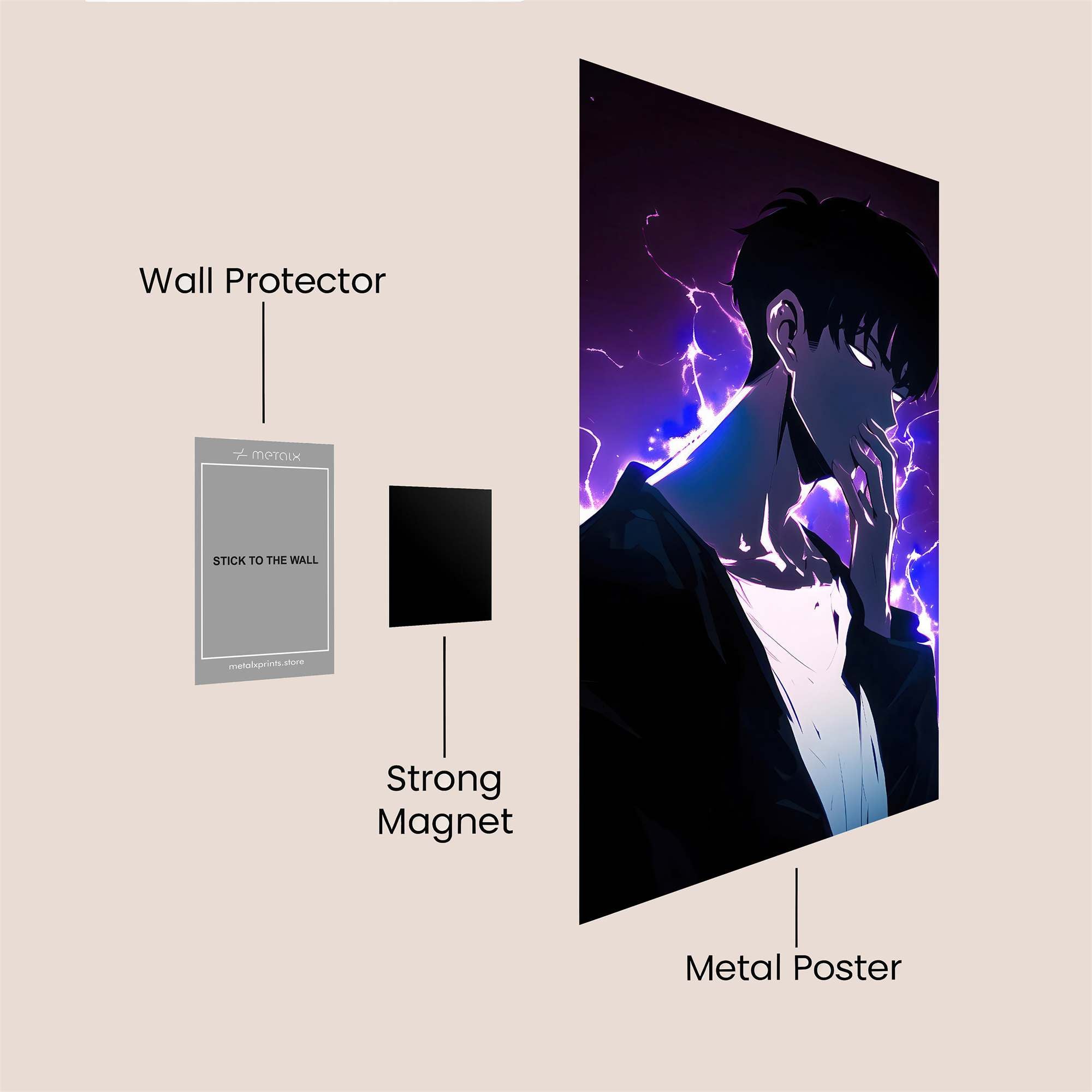 Electric Enigma Safe Wall Magnetic / M
