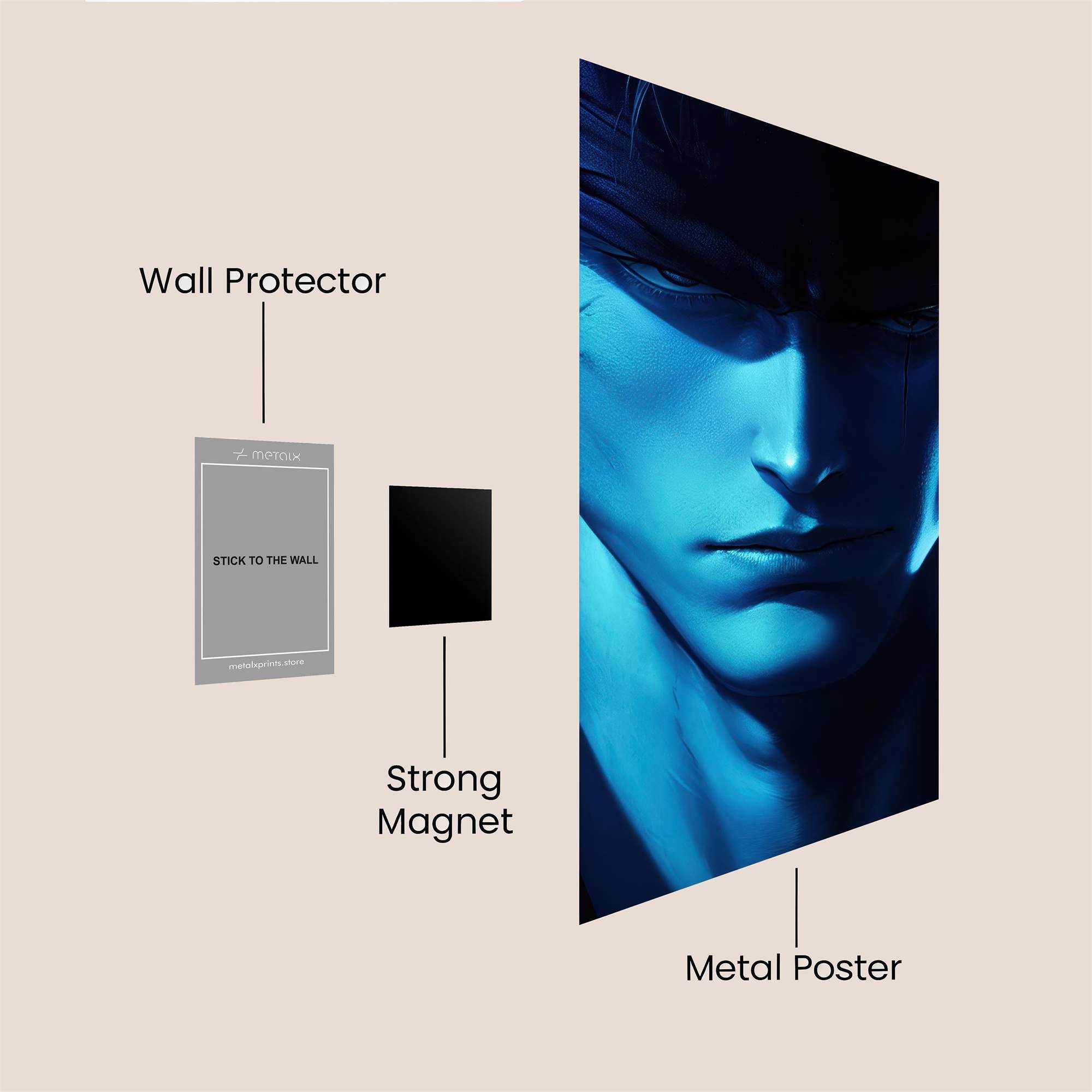 Raiden Enigmatic Safe Wall Magnetic / M