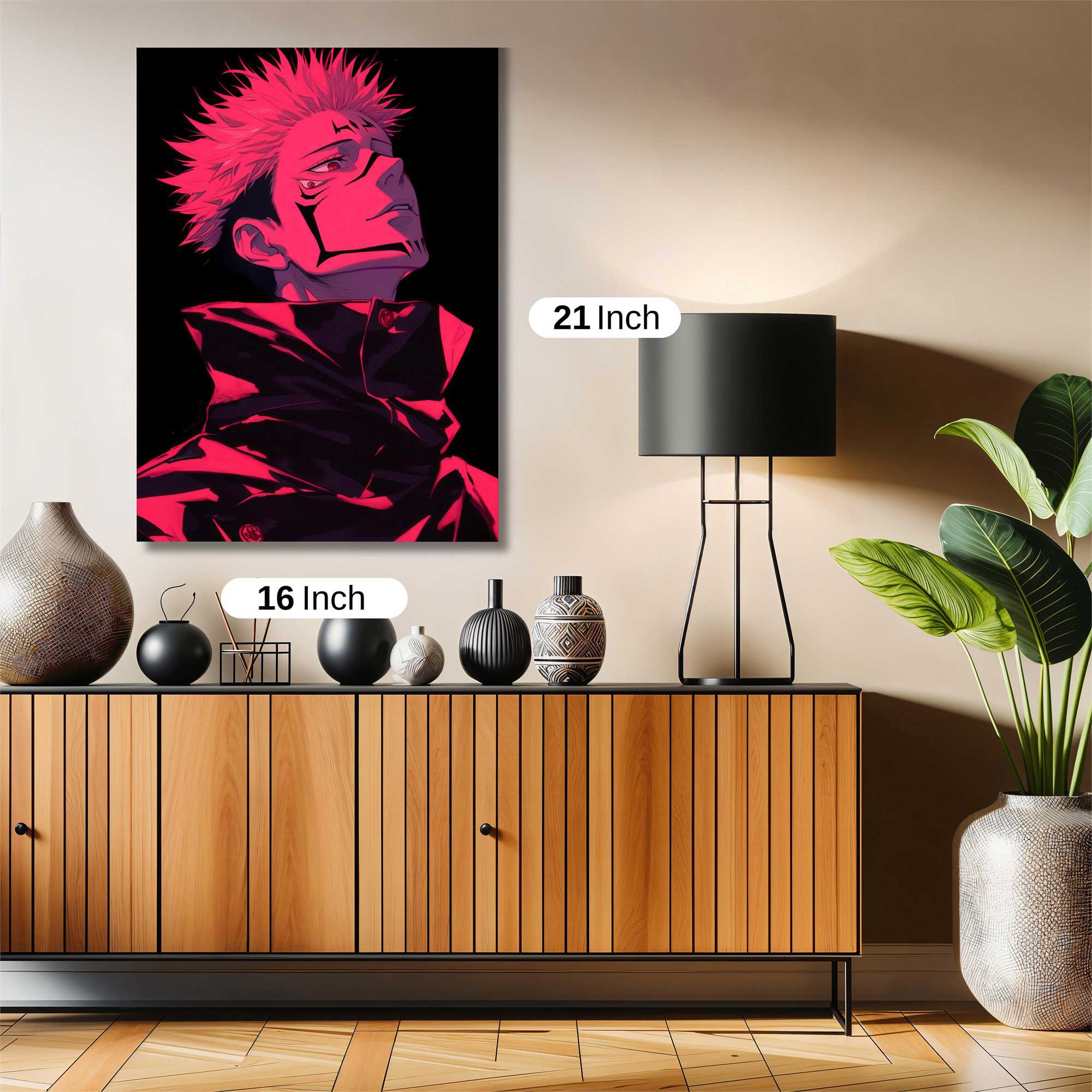 Sukuna Sinister Safe Wall Magnetic / M