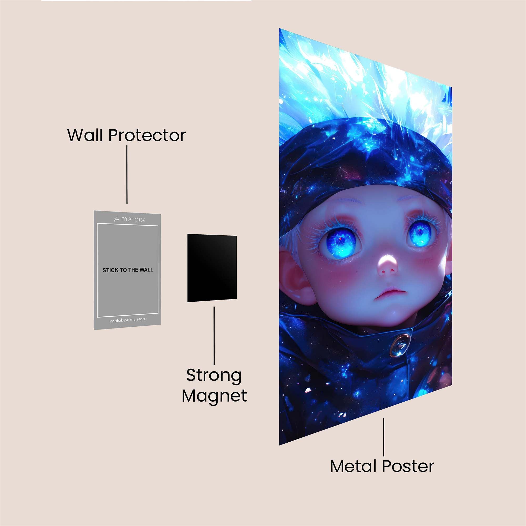 Megumi Mystic Safe Wall Magnetic / M