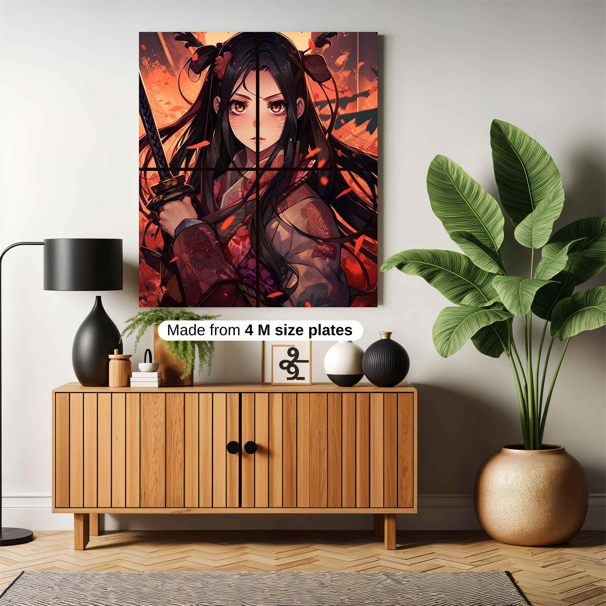 Samurai Serenity Safe Wall Magnetic / M