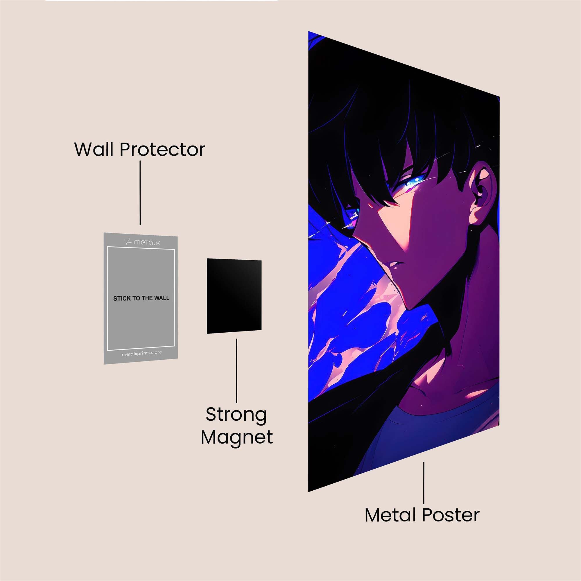 Mystery Gaze Safe Wall Magnetic / M