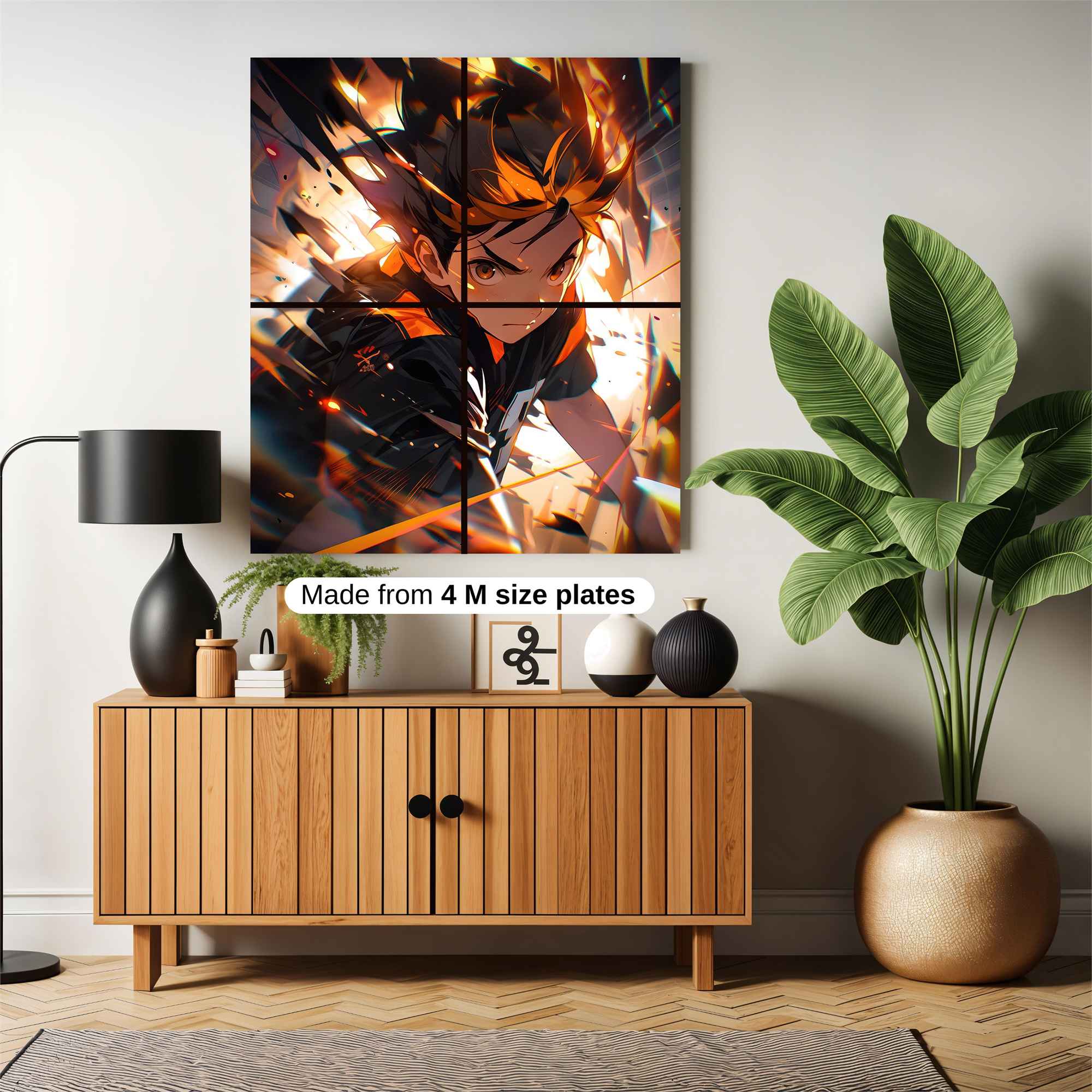 Hinata Blaze Safe Wall Magnetic / M