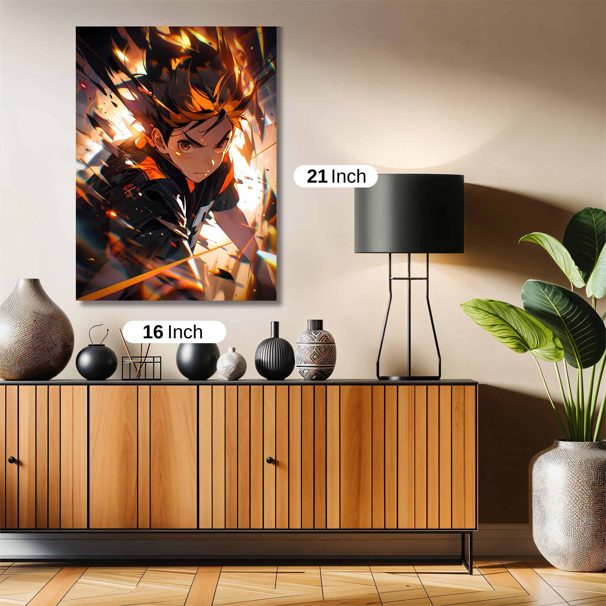 Hinata Blaze Safe Wall Magnetic / M