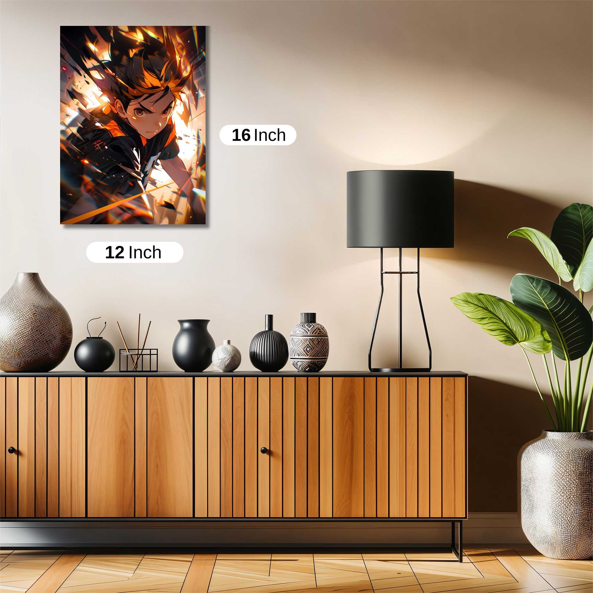 Hinata Blaze Safe Wall Magnetic / M