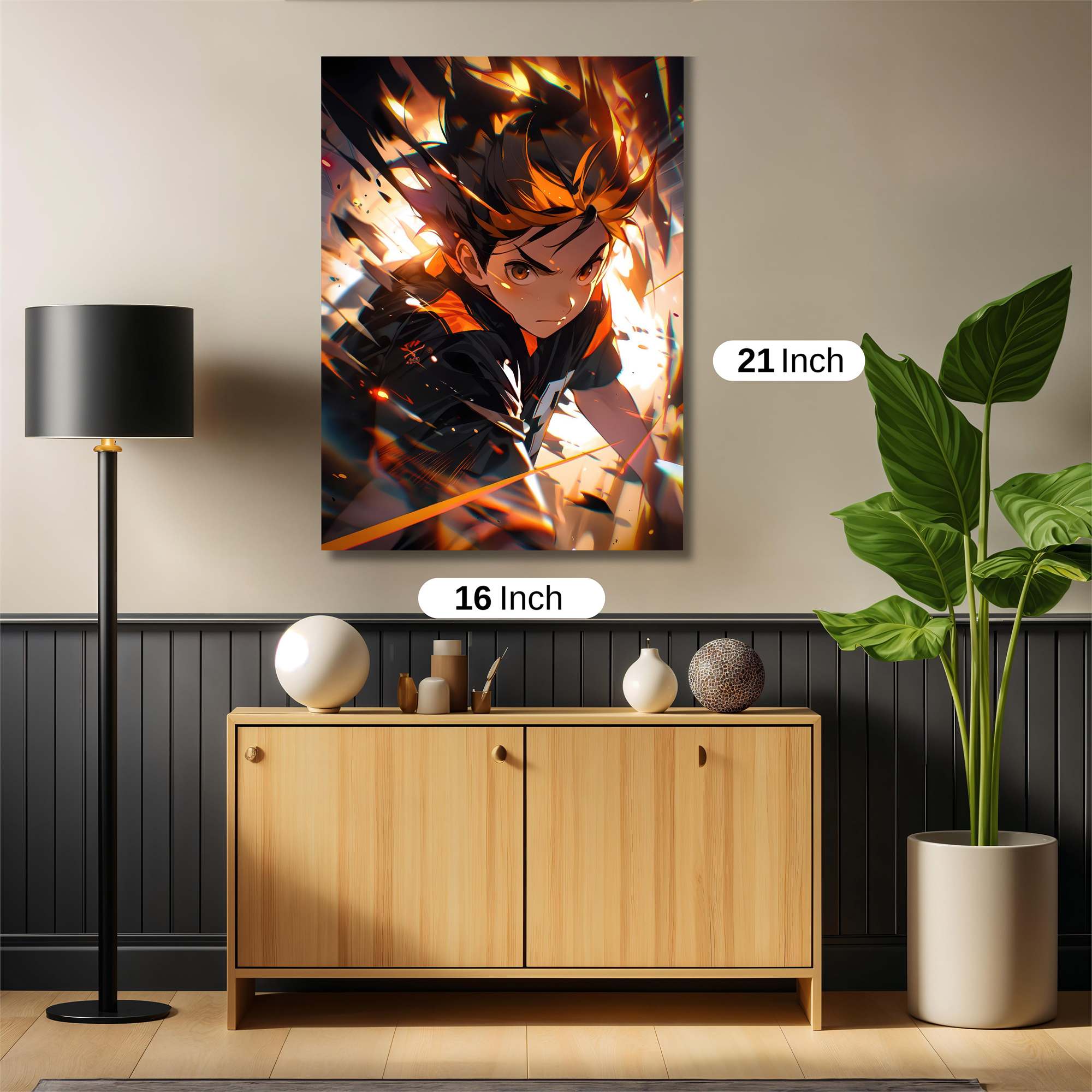 Hinata Blaze Safe Wall Magnetic / M