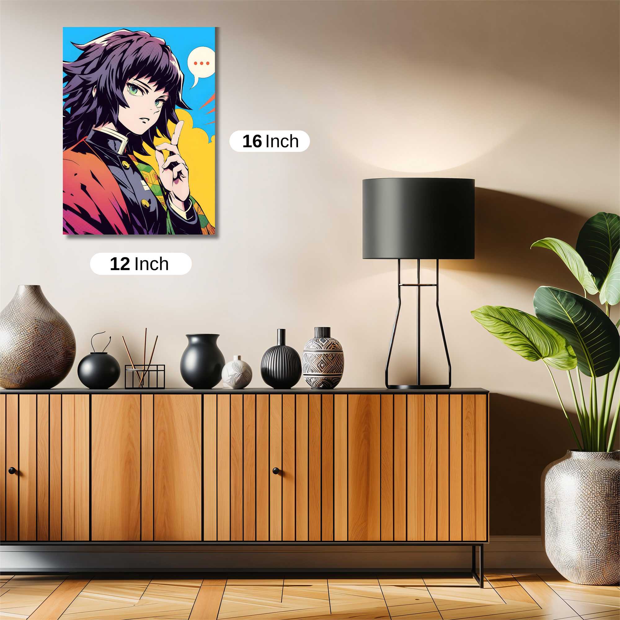 Nezuko Vibrant Safe Wall Magnetic / M