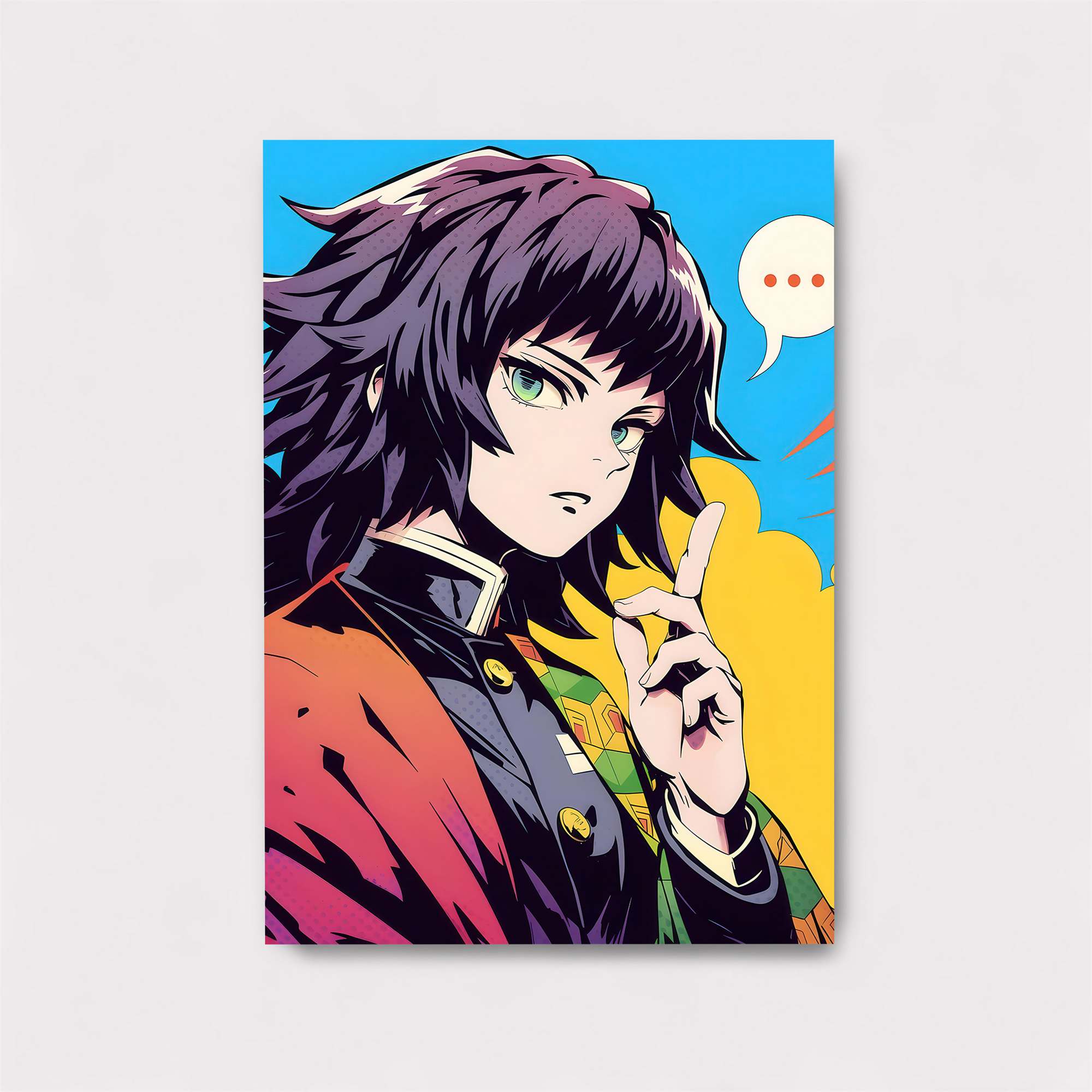 Nezuko Vibrant Safe Wall Magnetic / M