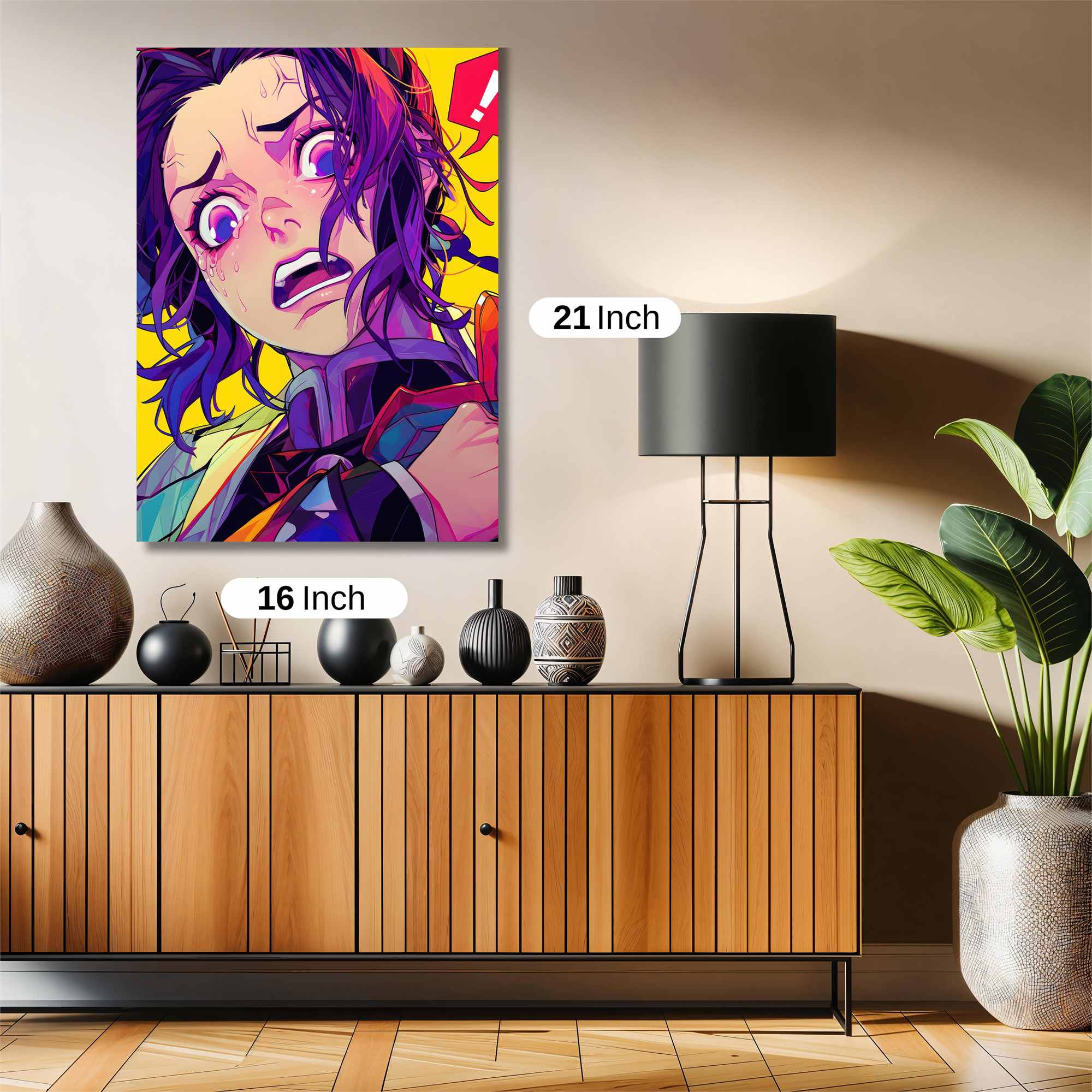 Violet Panic Safe Wall Magnetic / M