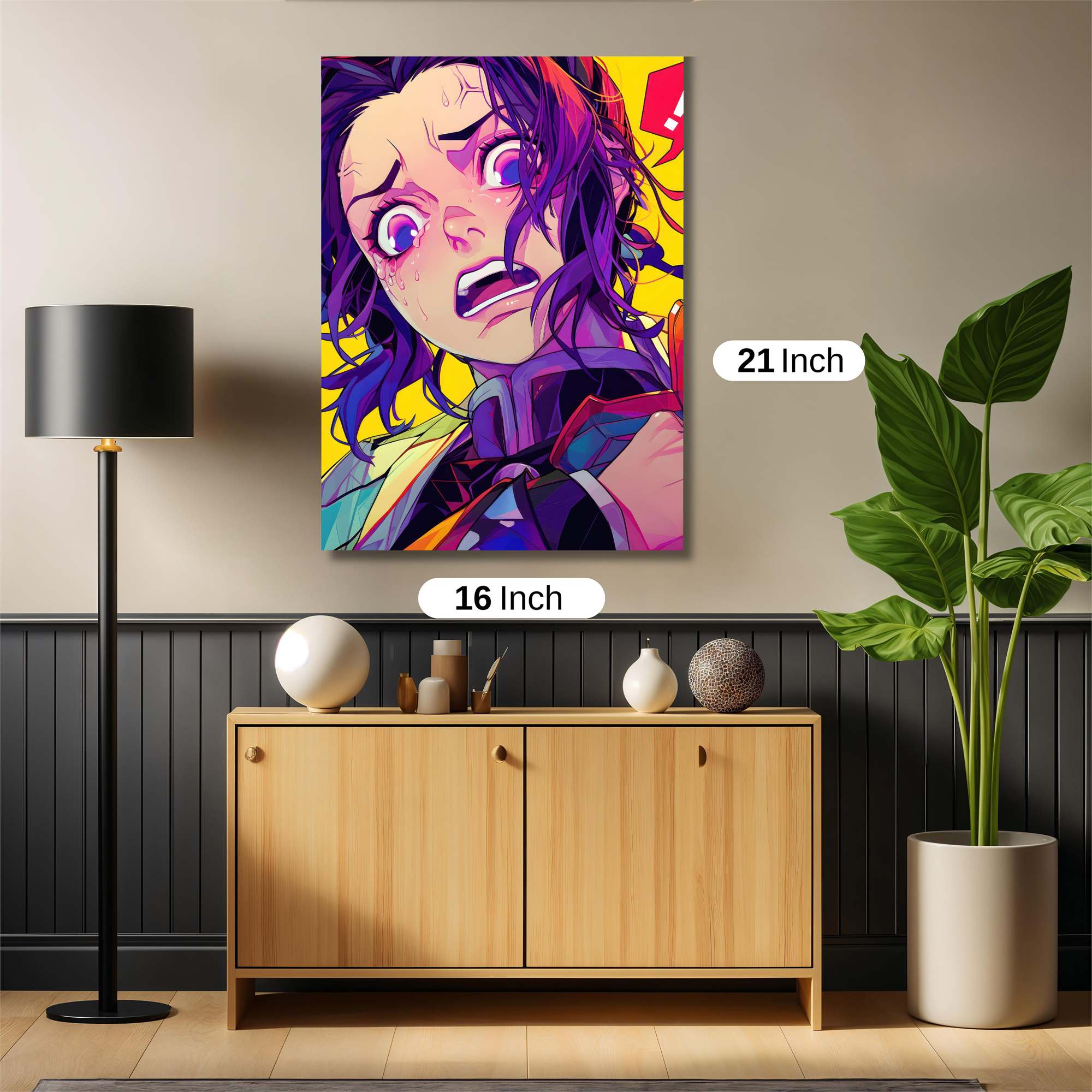 Violet Panic Safe Wall Magnetic / M