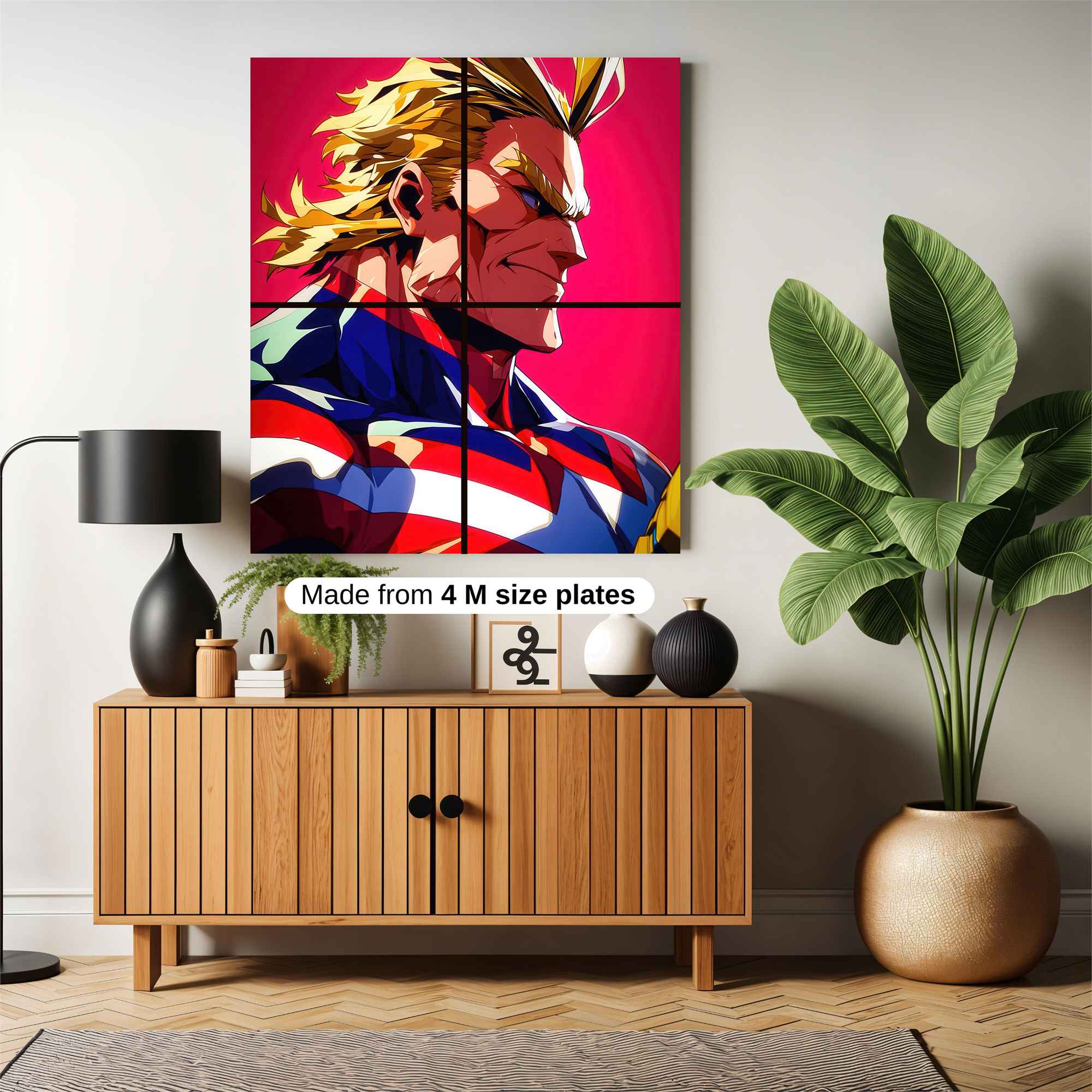 AllMight Heroic Safe Wall Magnetic / M