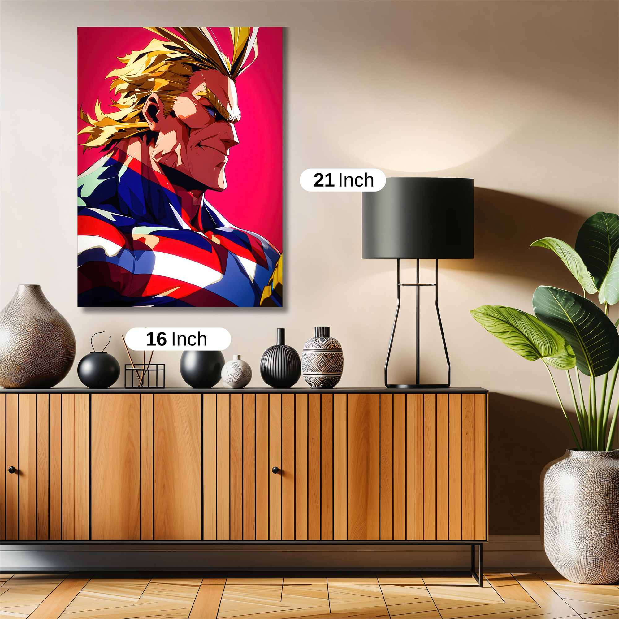 AllMight Heroic Safe Wall Magnetic / M
