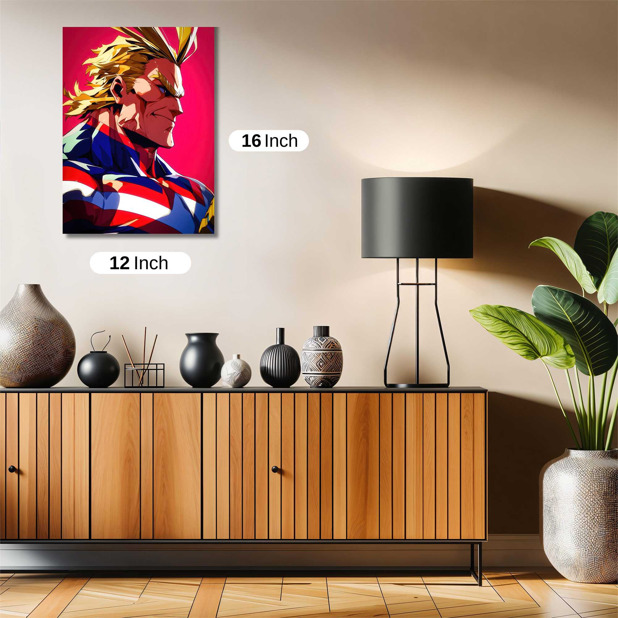 AllMight Heroic Safe Wall Magnetic / M