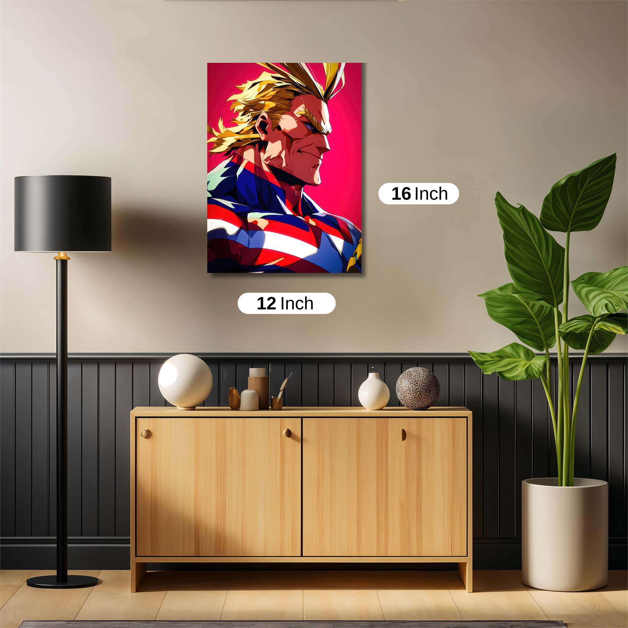 AllMight Heroic Safe Wall Magnetic / M