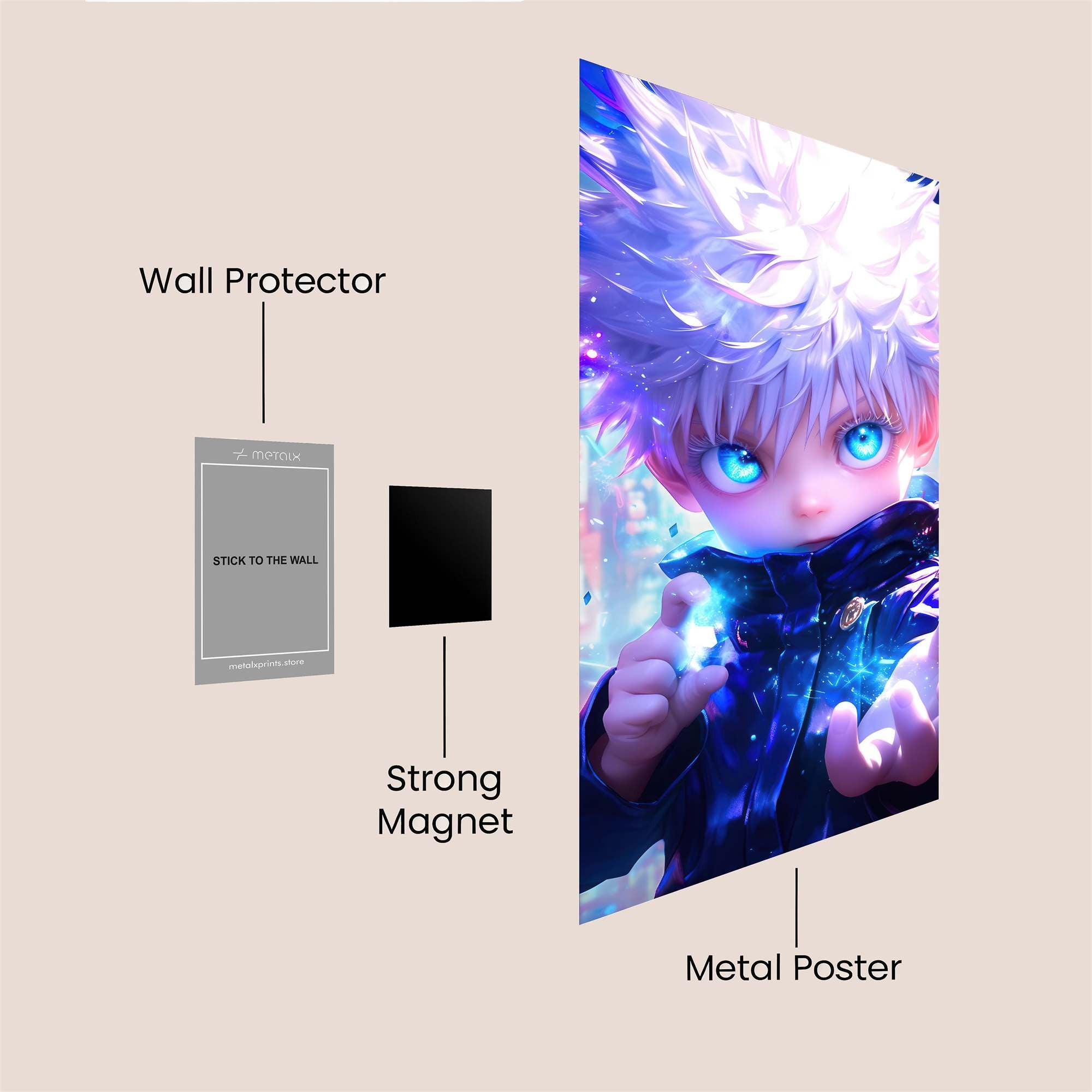 Gojo Radiant Safe Wall Magnetic / M