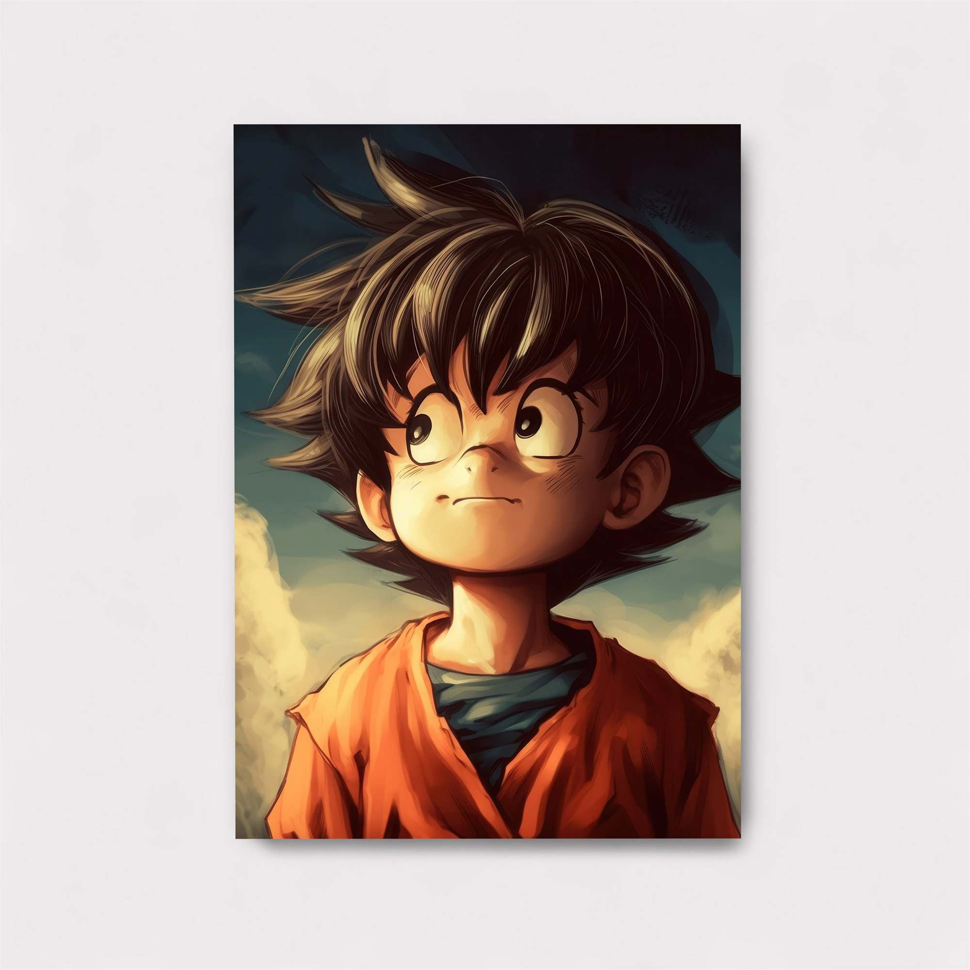 Goku Pensive Safe Wall Magnetic / M