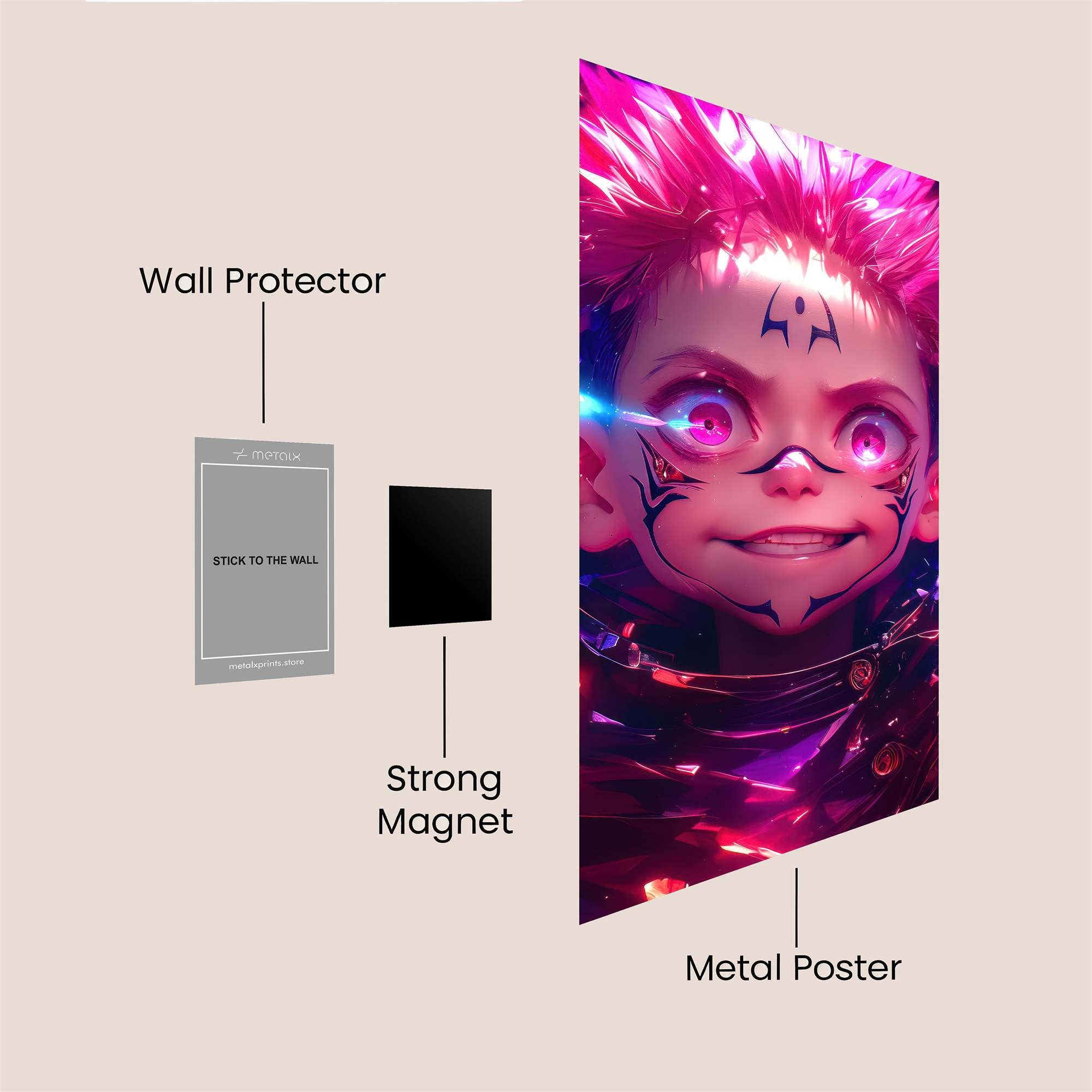 Yuji Radiant Safe Wall Magnetic / M