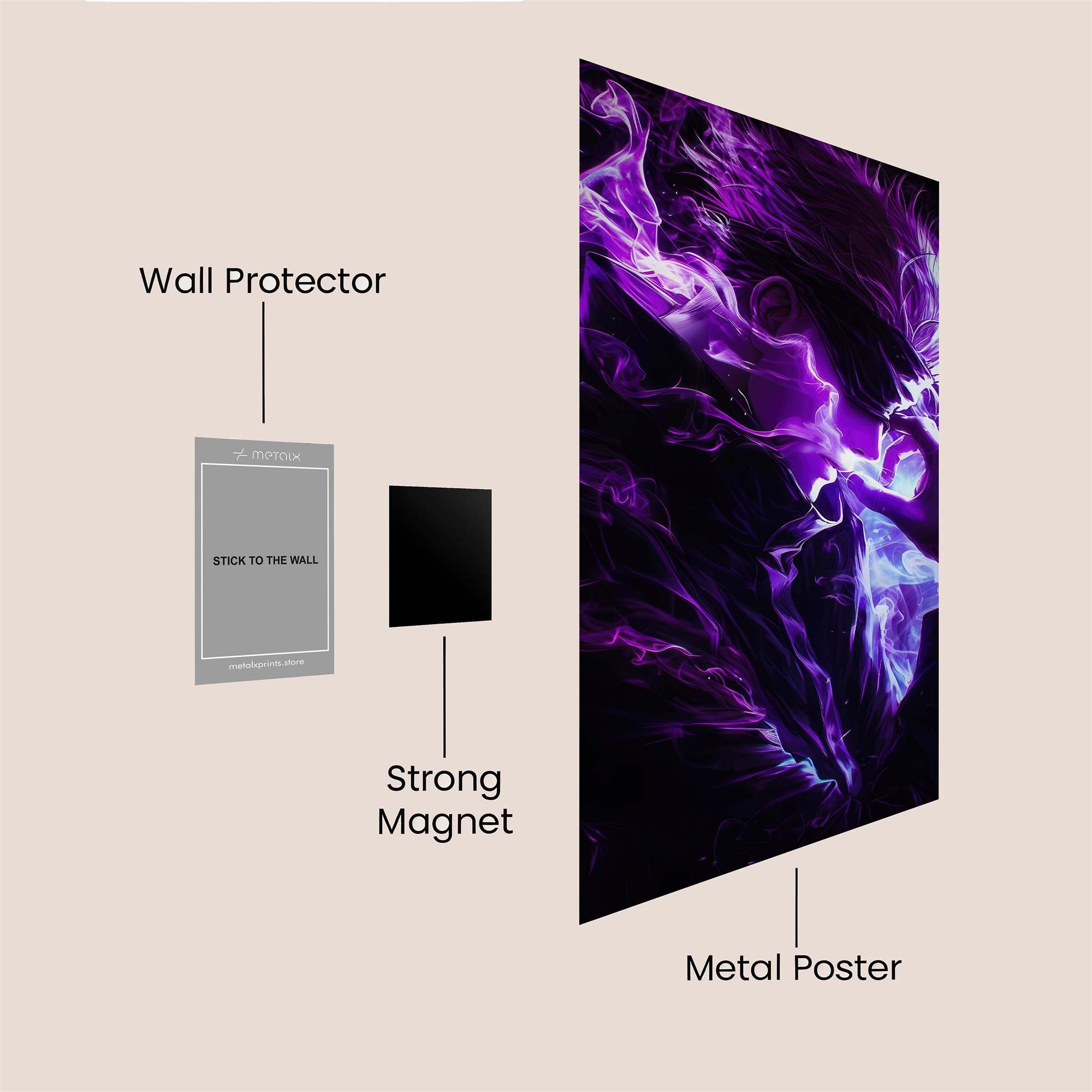 Toji Enigmatic Safe Wall Magnetic / M