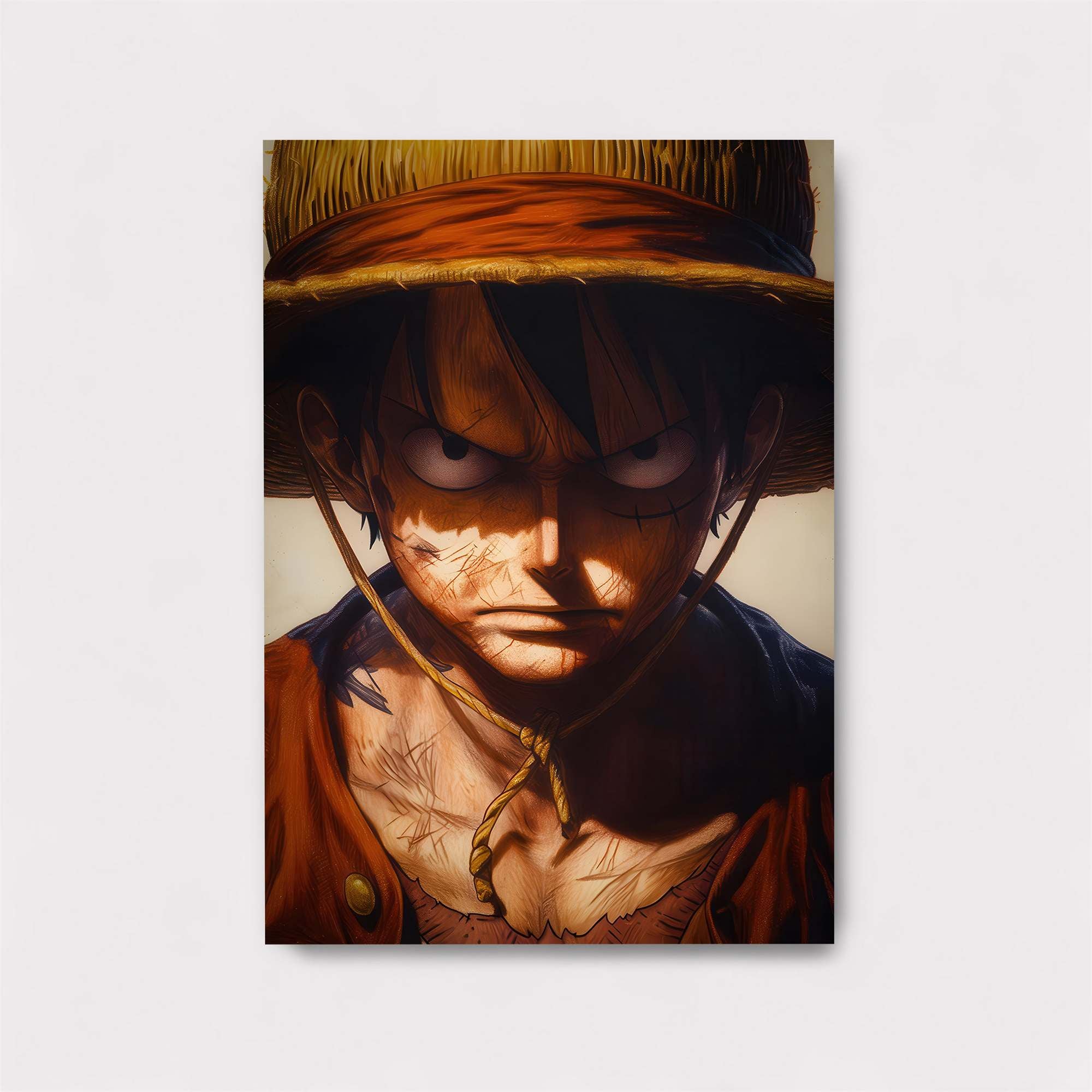 Luffy Determined Safe Wall Magnetic / M