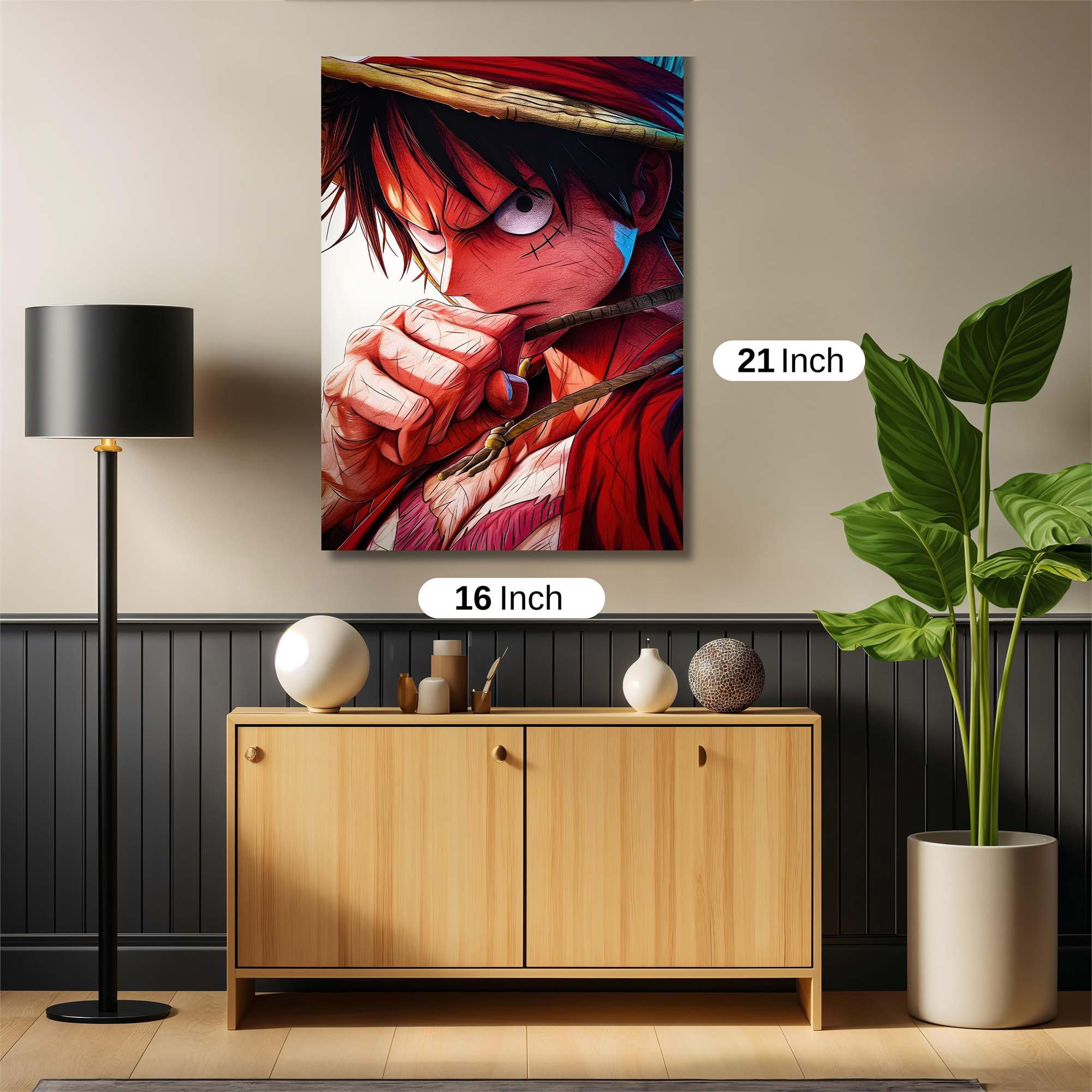 Luffy Defiant Safe Wall Magnetic / M