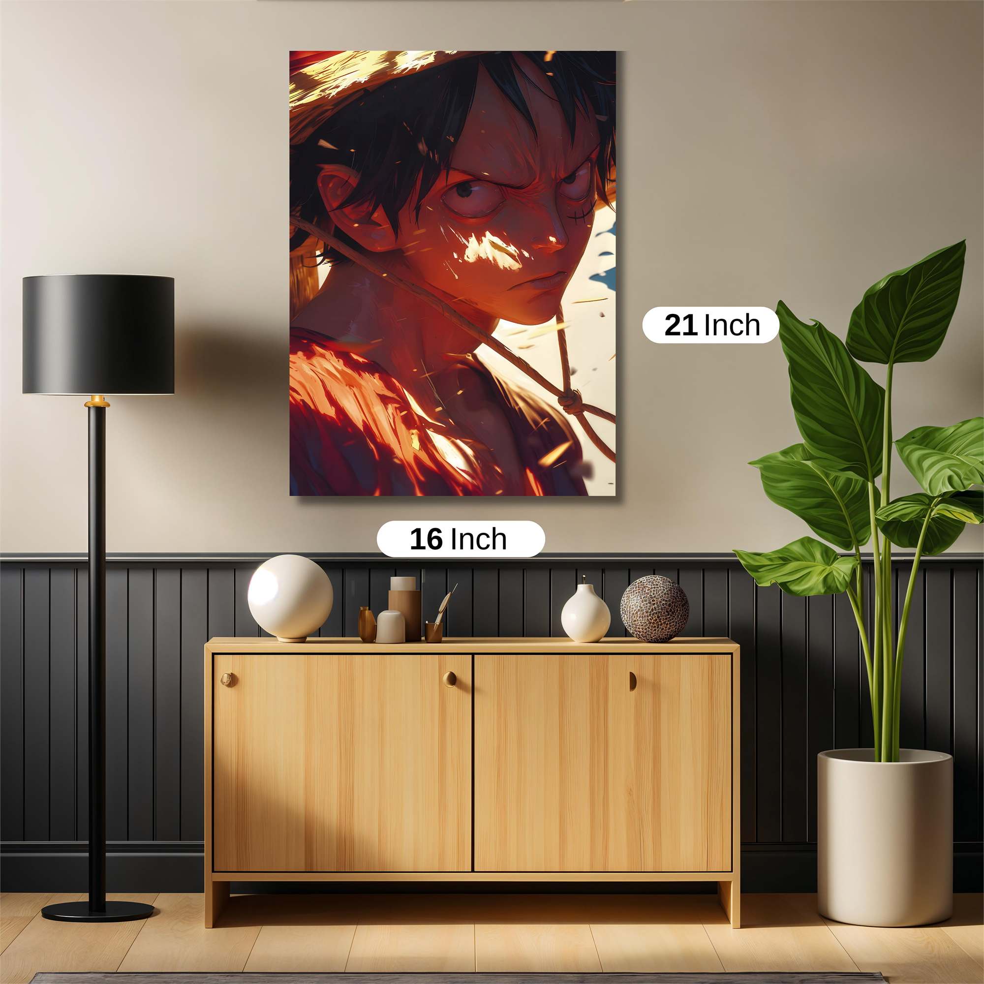 Luffy Intense Safe Wall Magnetic / M