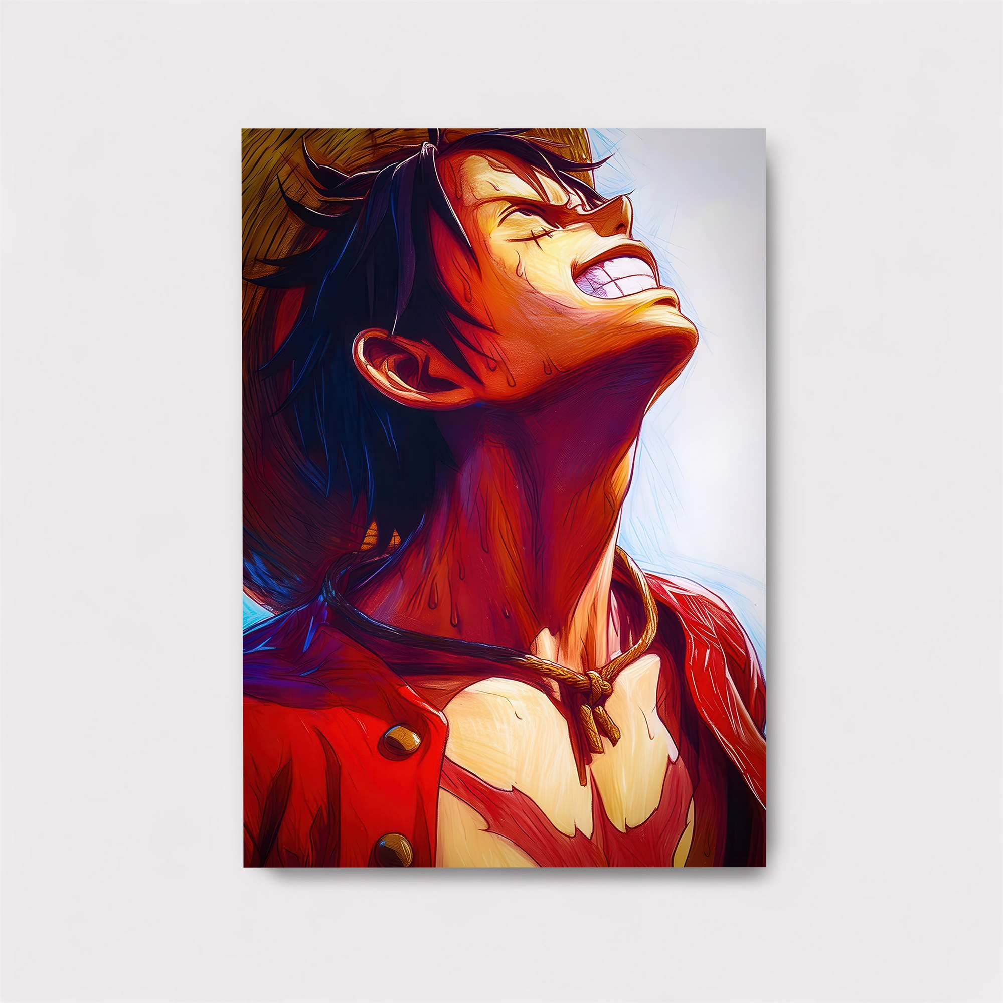 Luffy Ecstatic Safe Wall Magnetic / M