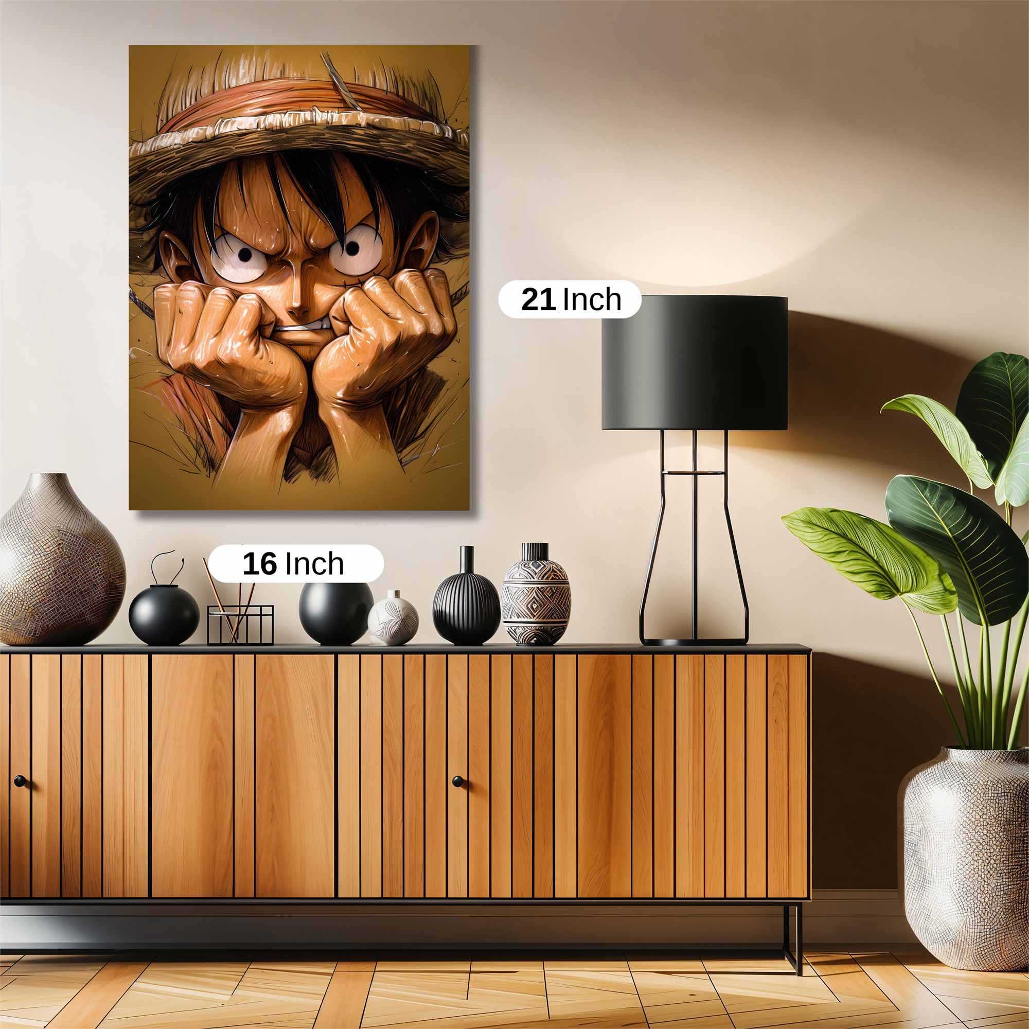 Luffy Intense Safe Wall Magnetic / M