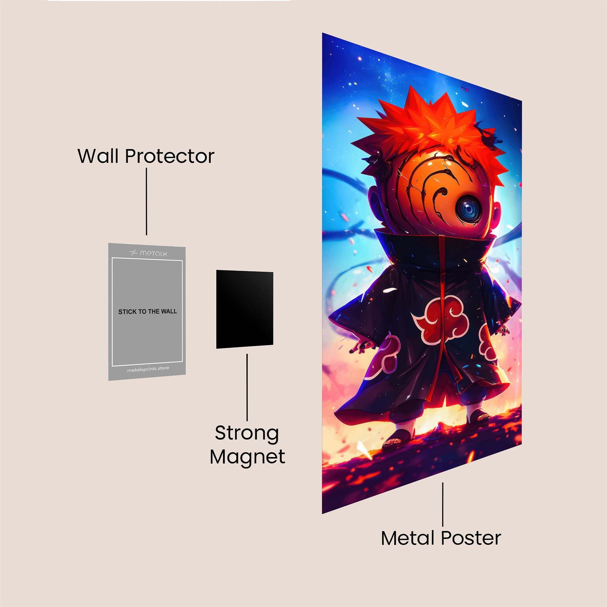 Obito Enigmatic Safe Wall Magnetic / M