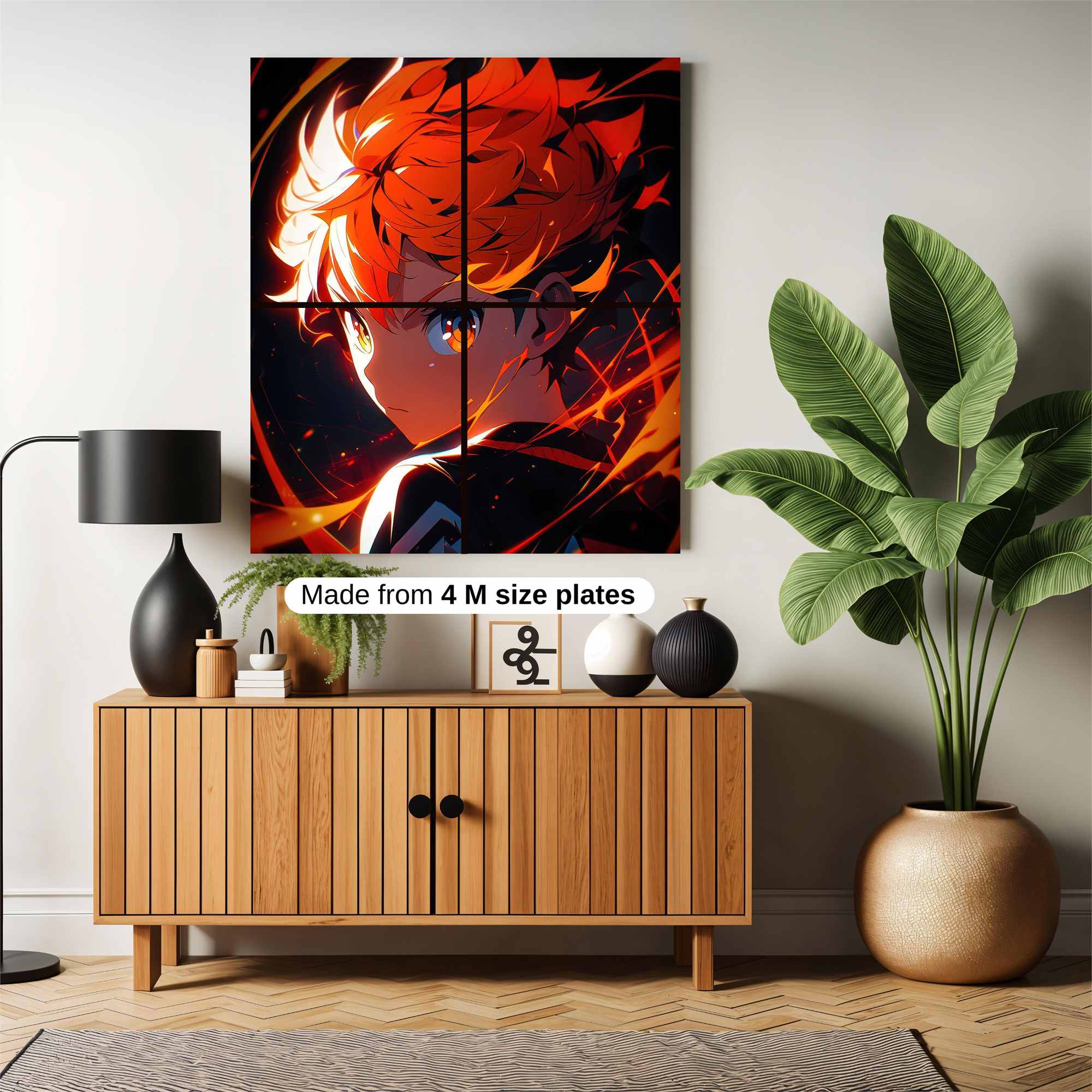 Hinata Blaze Safe Wall Magnetic / M