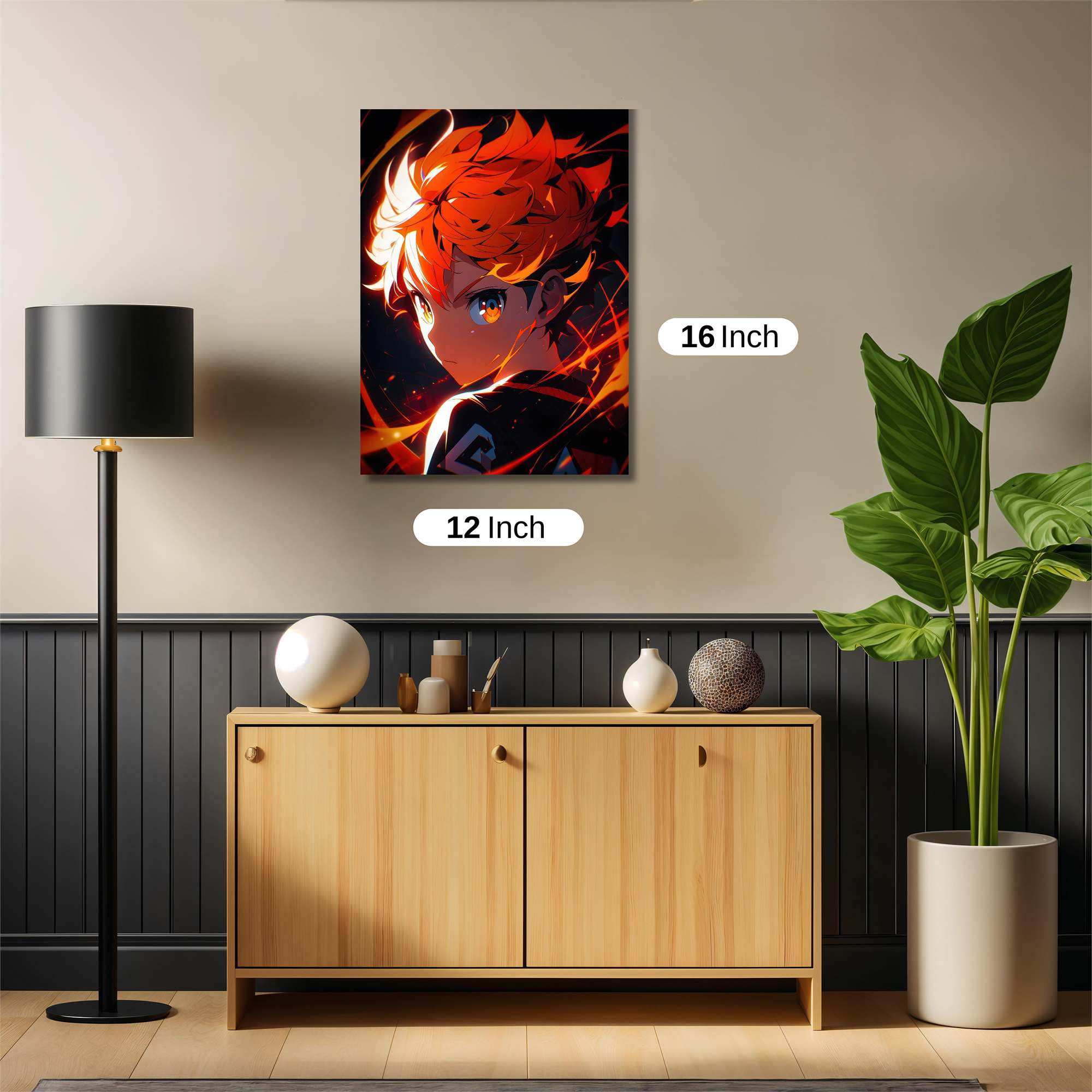 Hinata Blaze Safe Wall Magnetic / M