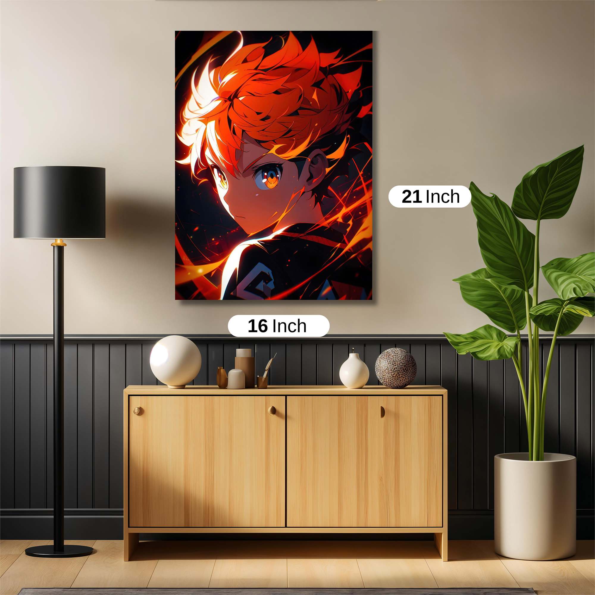 Hinata Blaze Safe Wall Magnetic / M