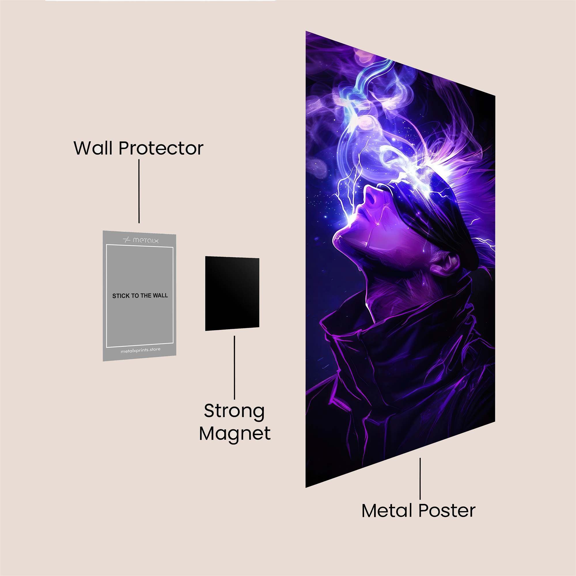 Sorcerer Serene Safe Wall Magnetic / M