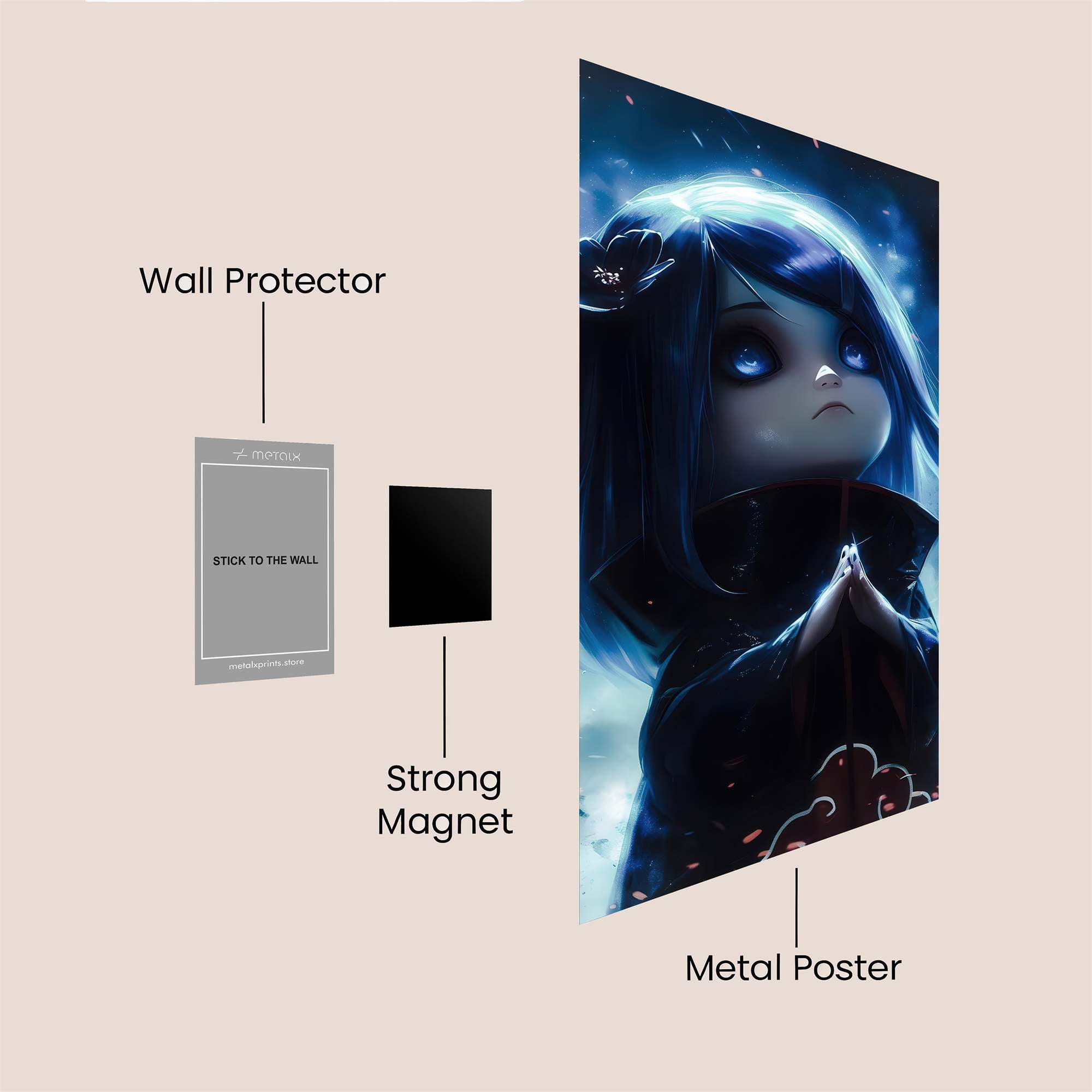 Konan Serene Safe Wall Magnetic / M