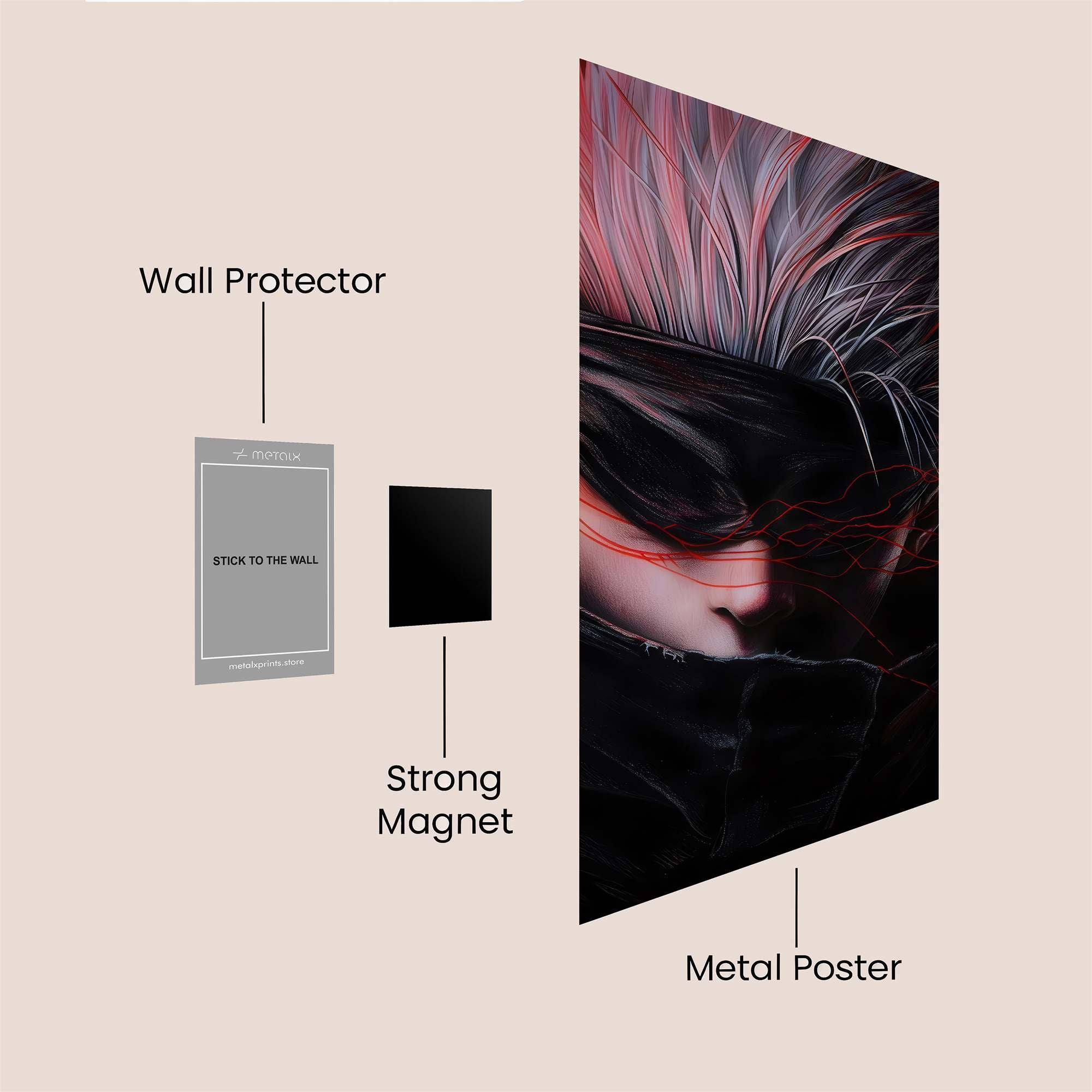 Megumi Enigmatic Safe Wall Magnetic / M