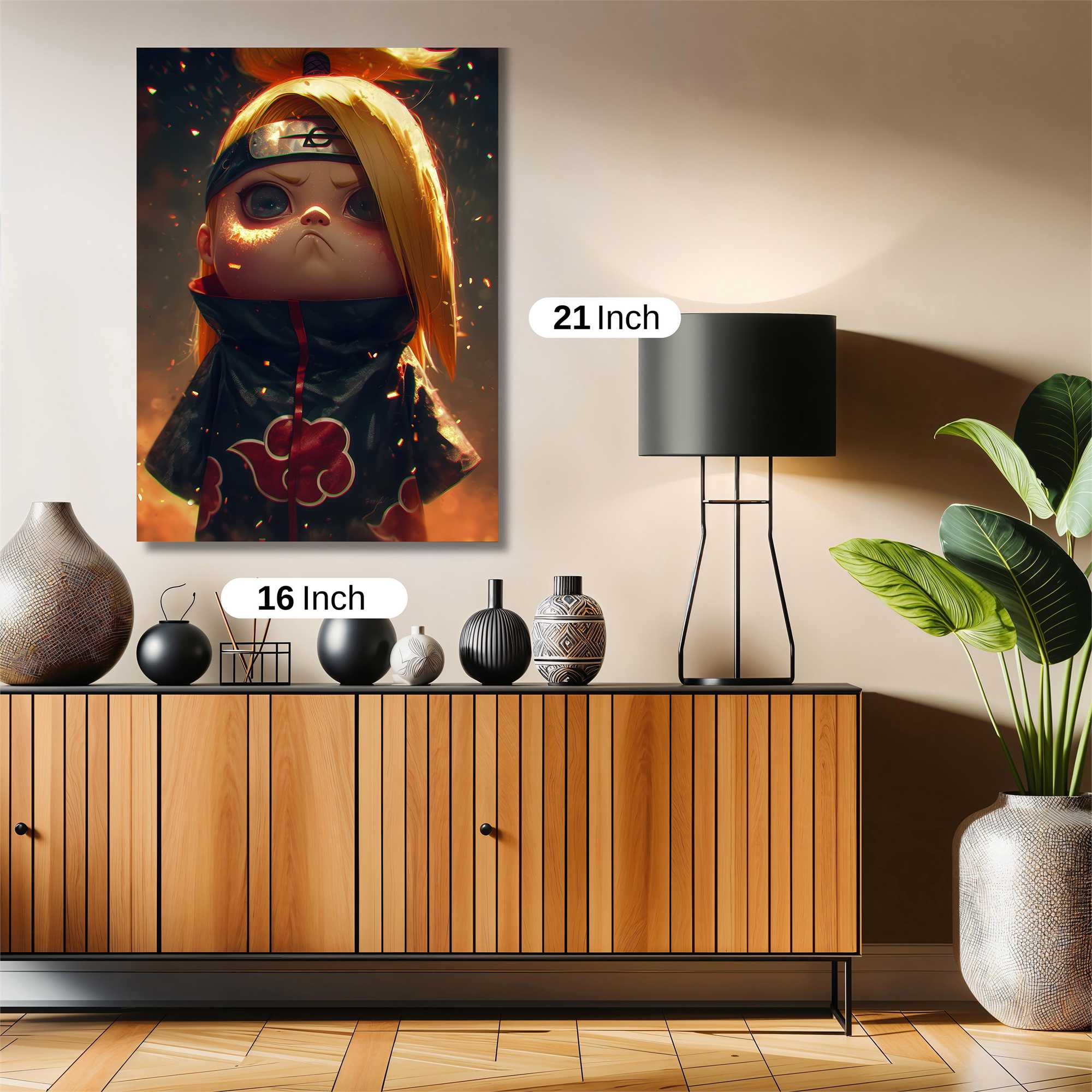 Deidara Determined Safe Wall Magnetic / M