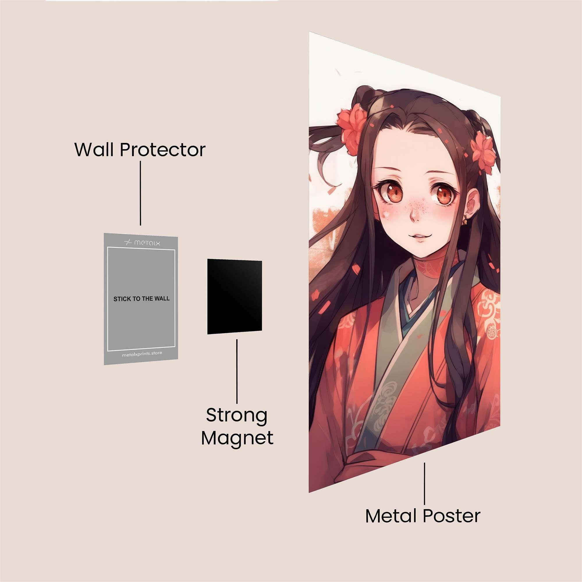 Hutao Serene Safe Wall Magnetic / M