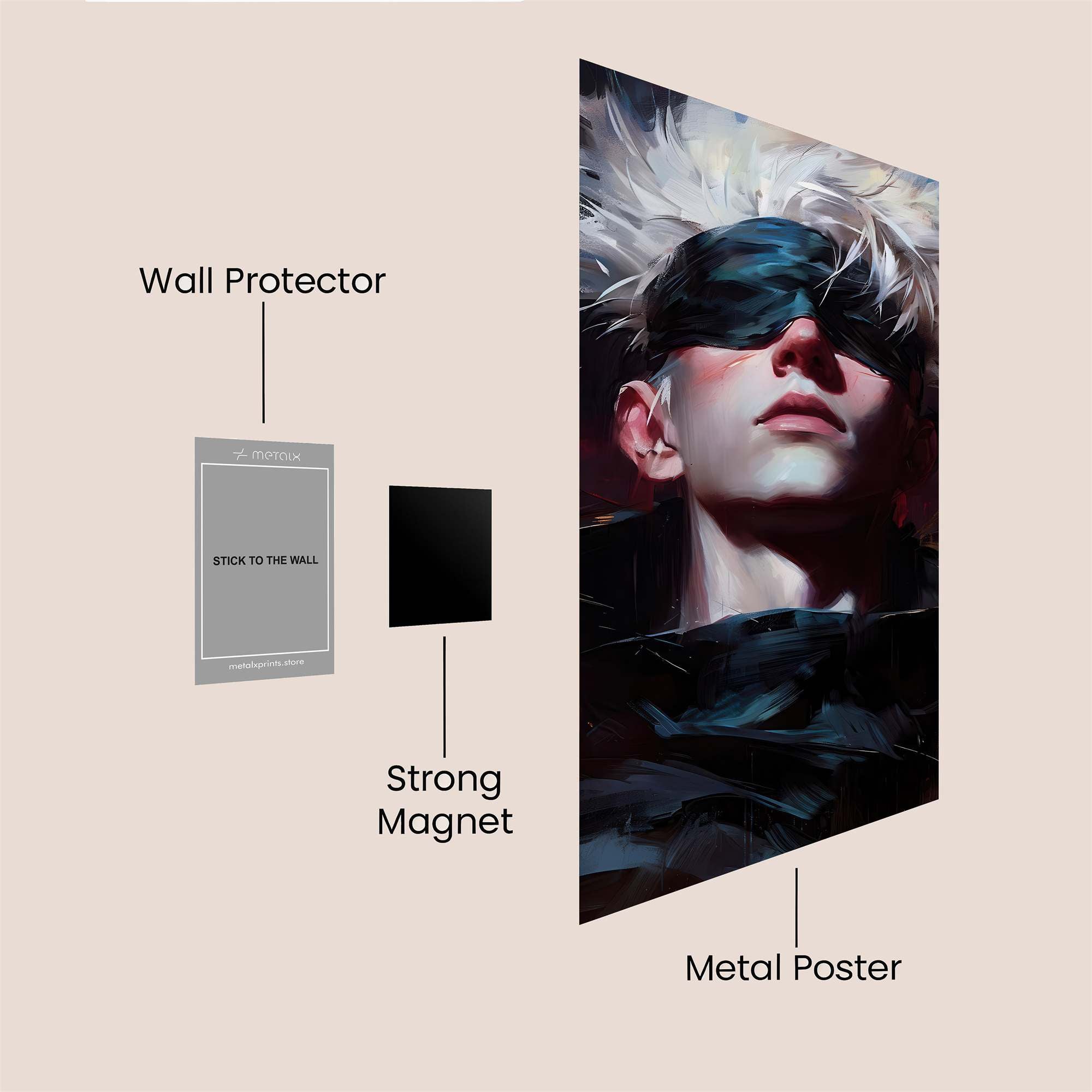 Satoru Serene Safe Wall Magnetic / M