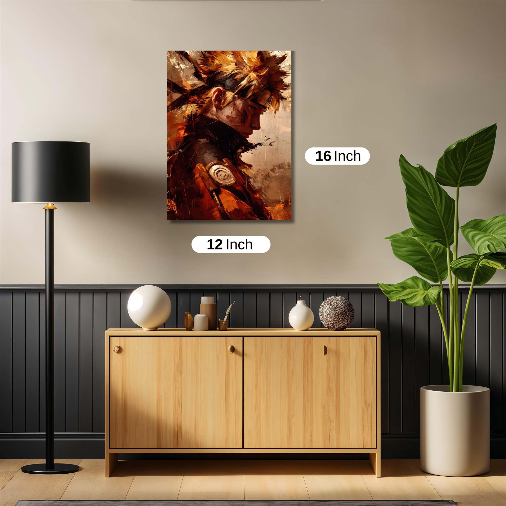 Naruto Resolute Safe Wall Magnetic / M