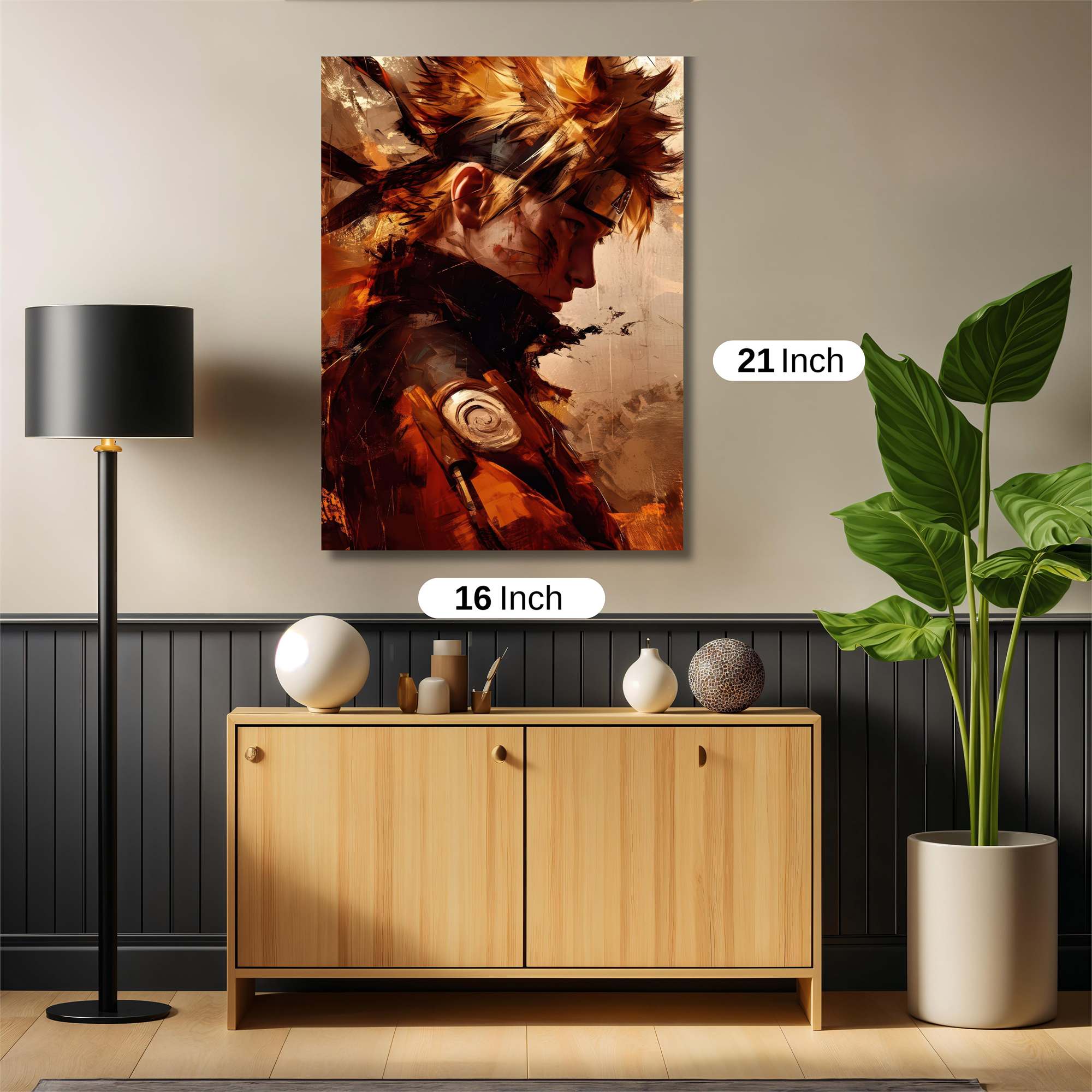 Naruto Resolute Safe Wall Magnetic / M