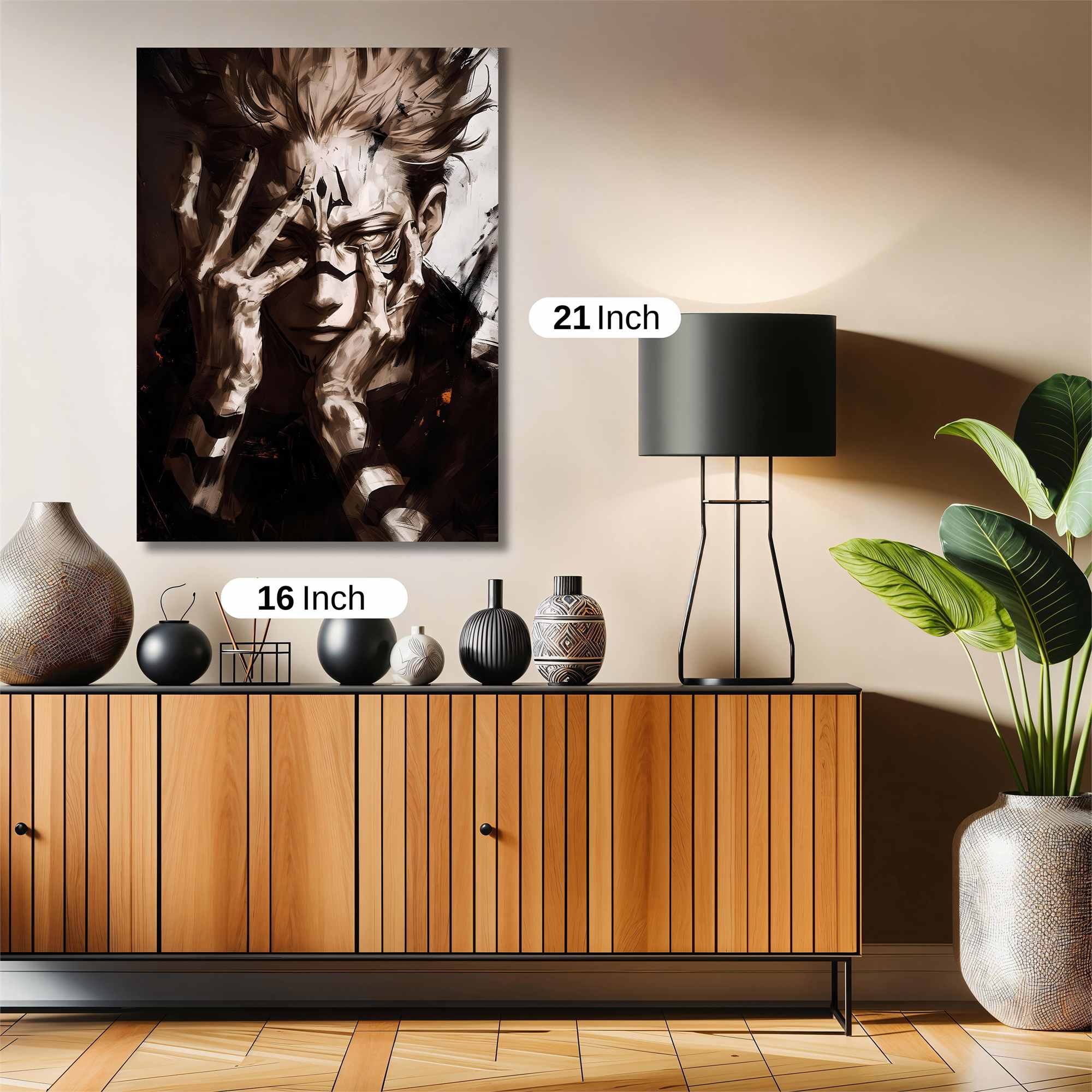 Sukuna Somber Safe Wall Magnetic / M