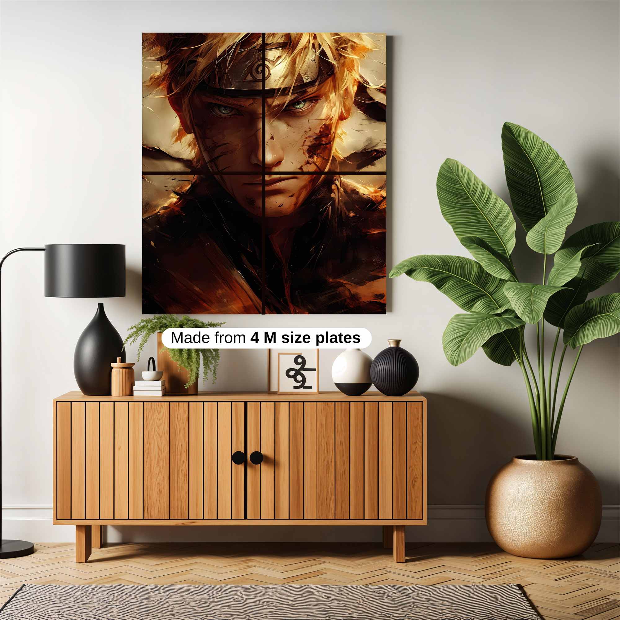 Naruto Defiant Safe Wall Magnetic / M